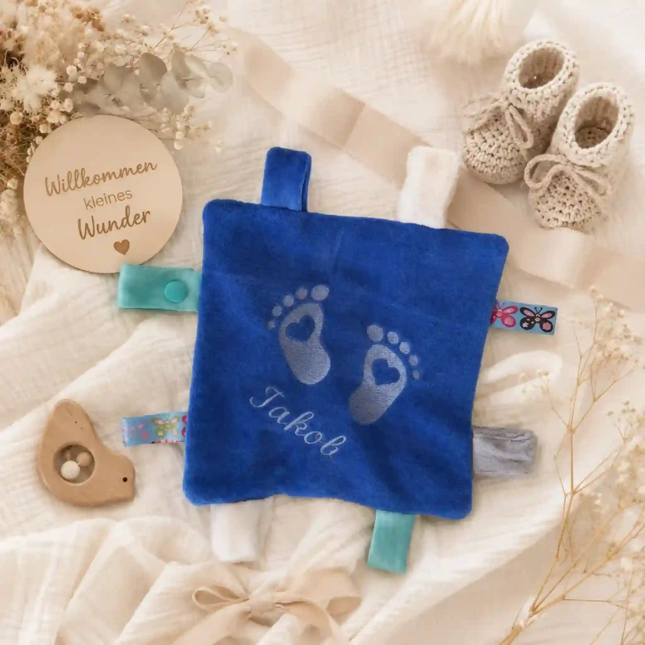 ITH Stickdatei Baby Fühltuch 👶