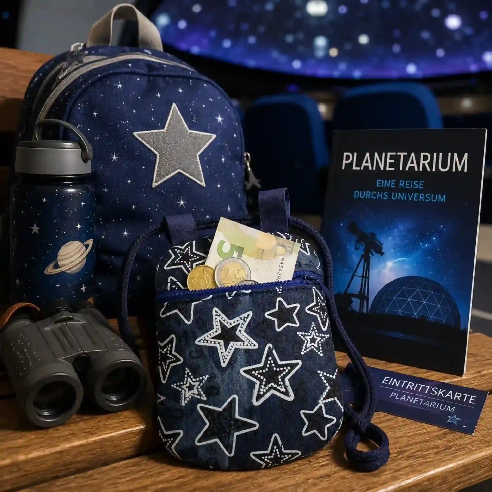 ITH Stickdatei Brusttasche – Geldbeutel für Kinder 13x18