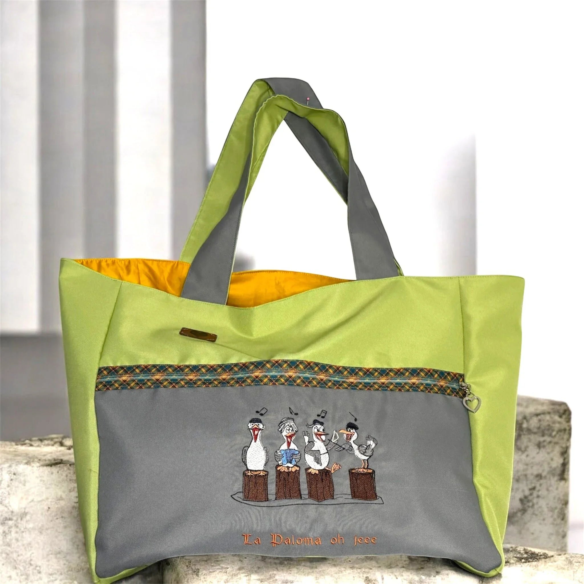 ITH Stickdatei Möwe Carlos Shantychor