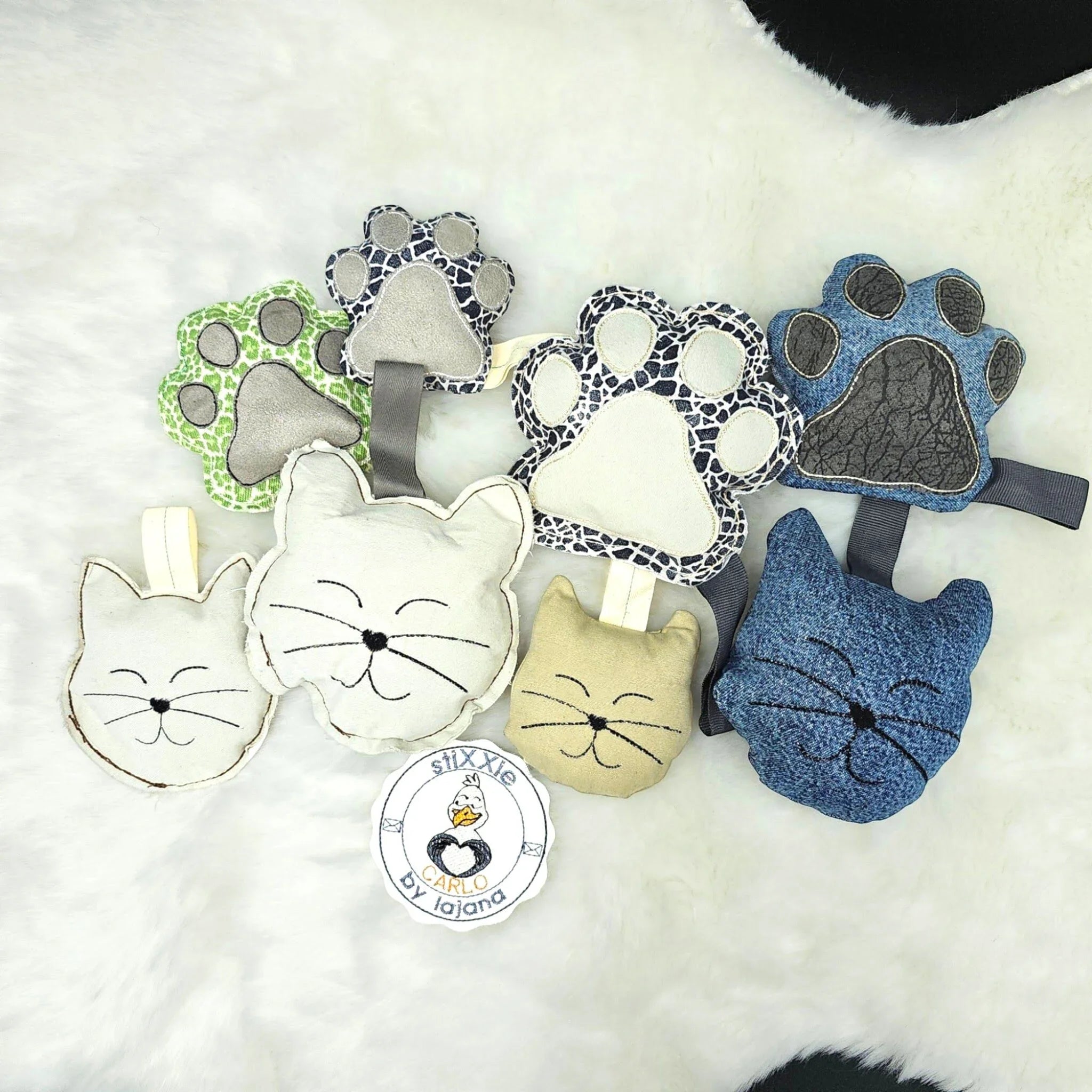 ITH Stickdatei Katzenkissen für Catnips