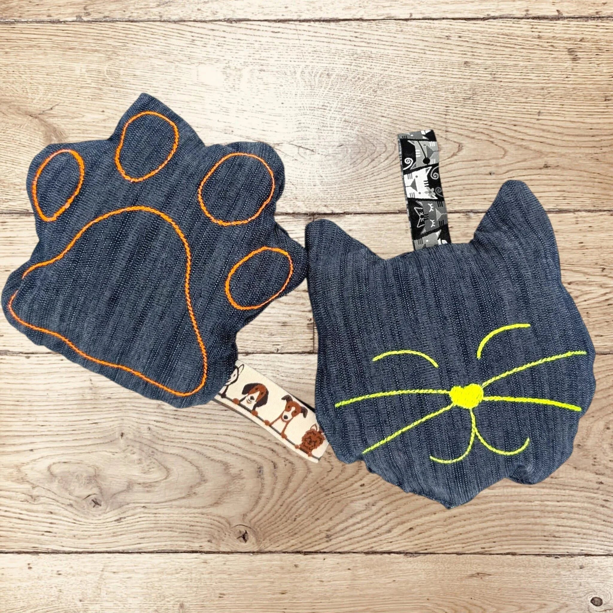 ITH Stickdatei Katzenkissen für Catnips