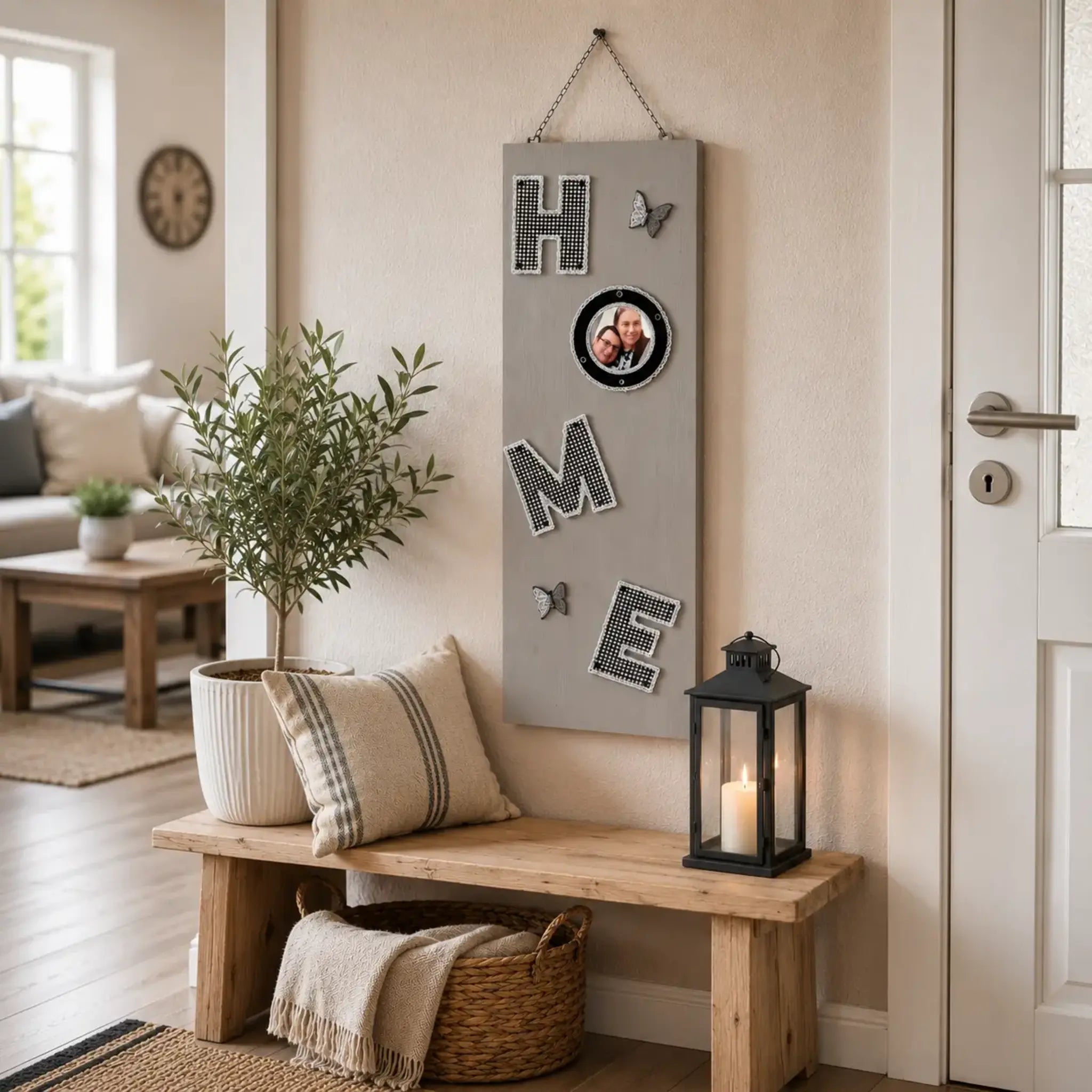 ITH Stickdatei HOME Dekoration