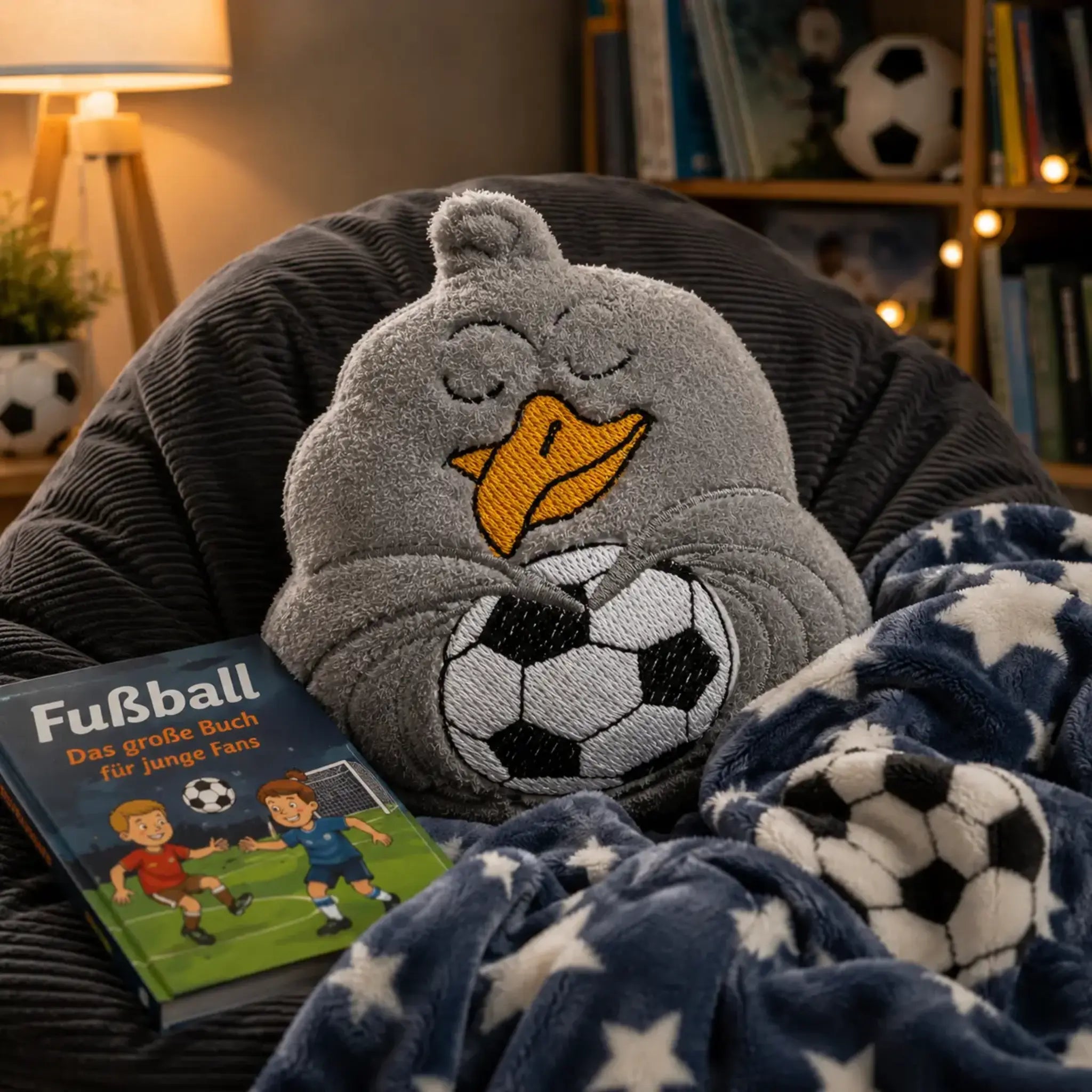 Stickdatei Möwe Fußball Carlo - ITH