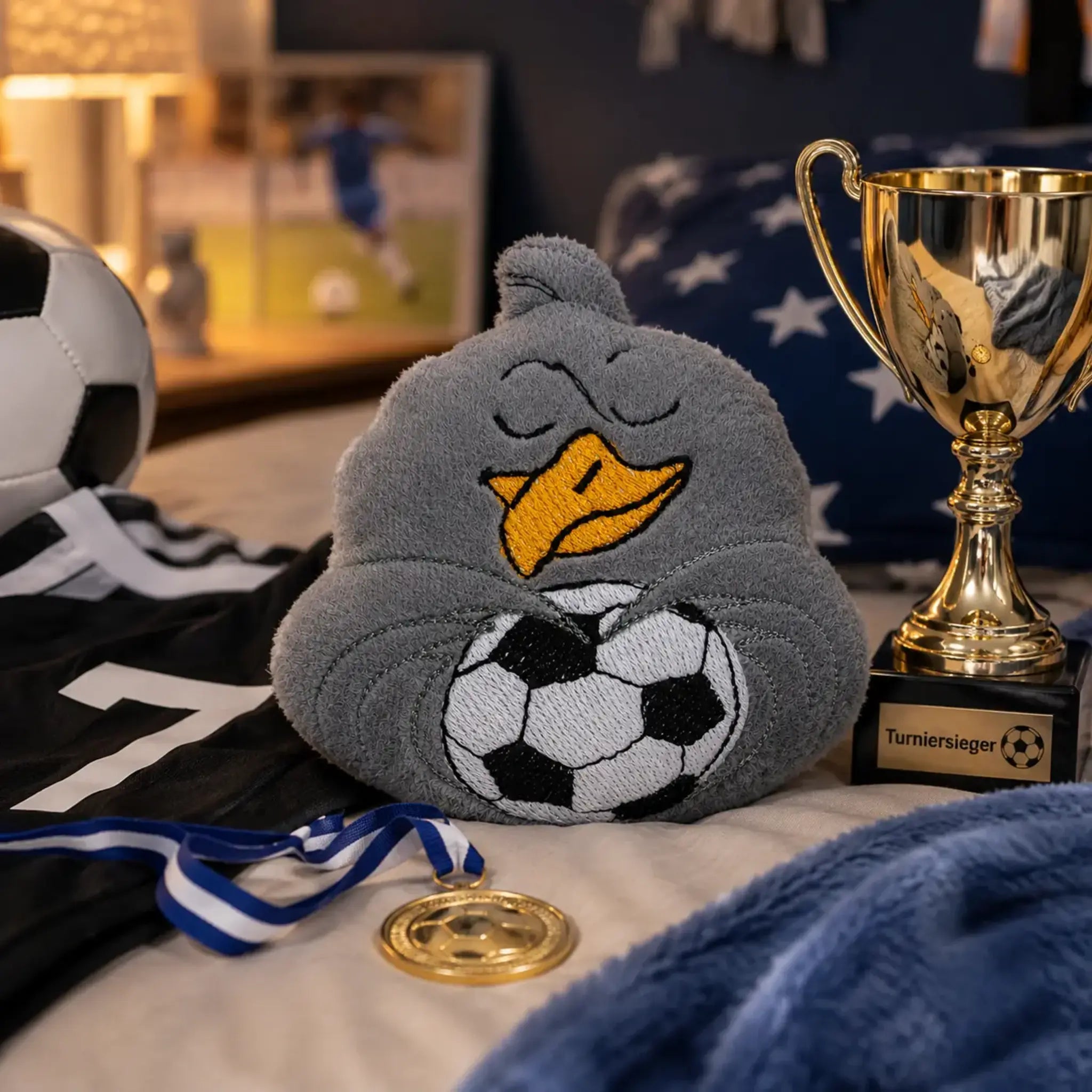 Stickdatei Möwe Fußball Carlo - ITH