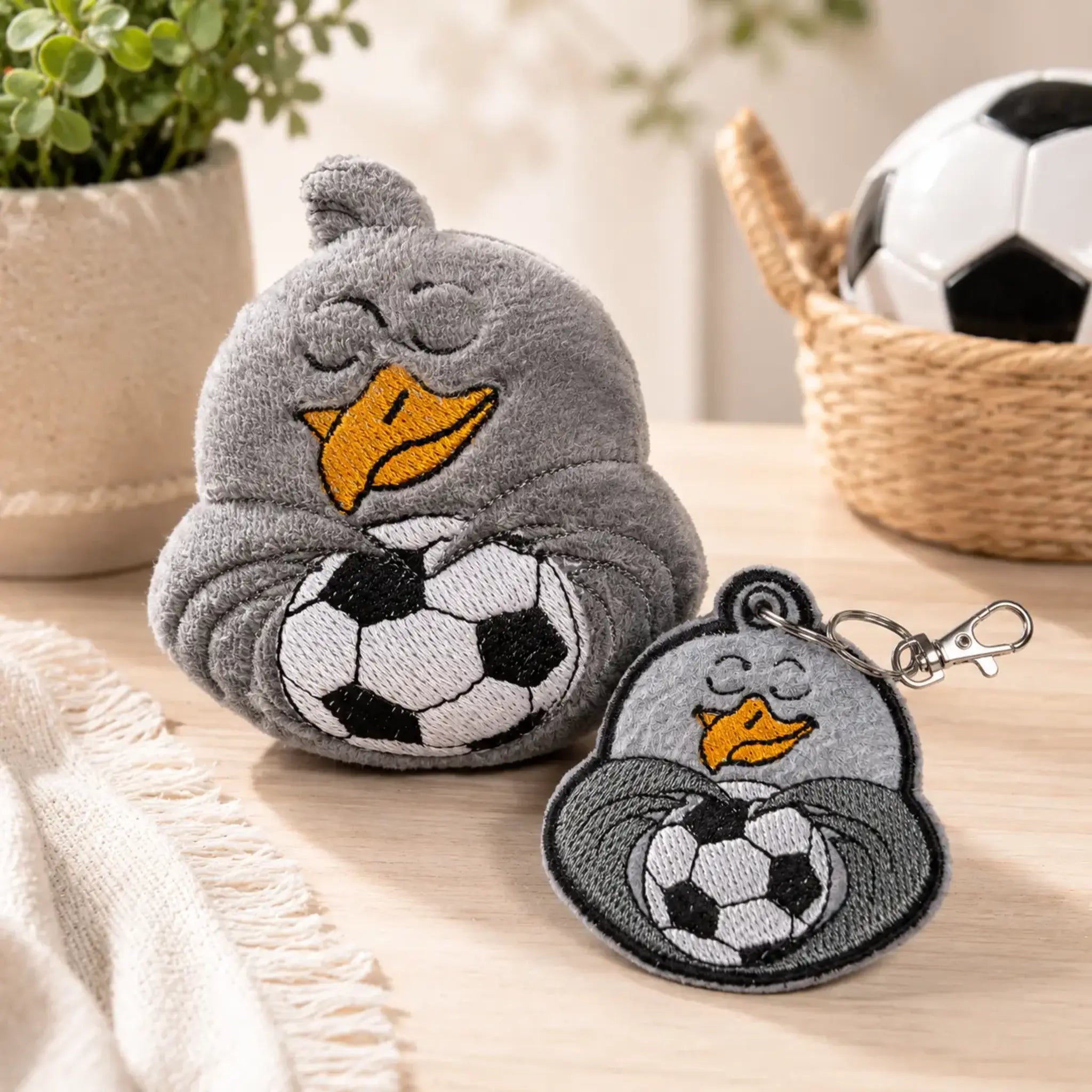 Stickdatei Möwe Fußball Carlo - ITH