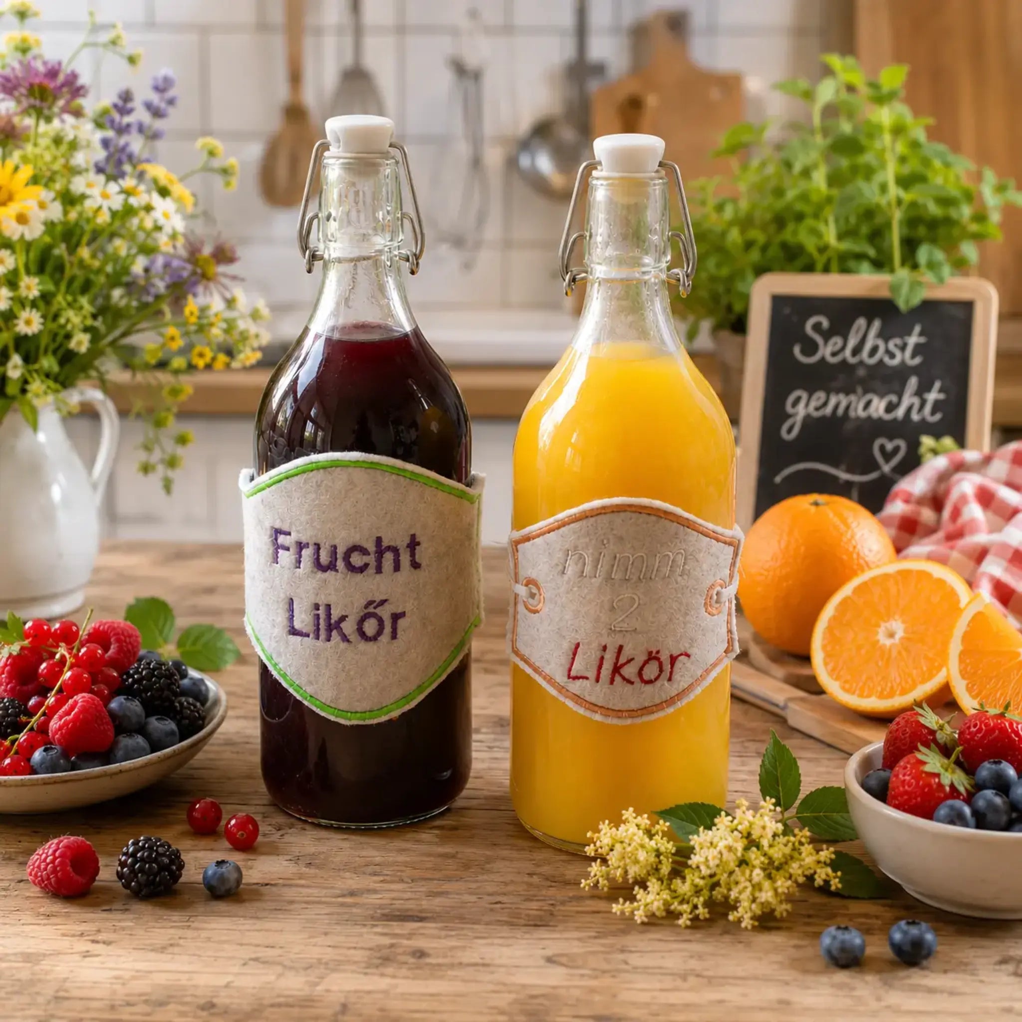 ITH Stickdatei GlasLabel Etiketten 13x18 🍾 – Mega-Paket mit 6 Motiven & Ösen-Bonus