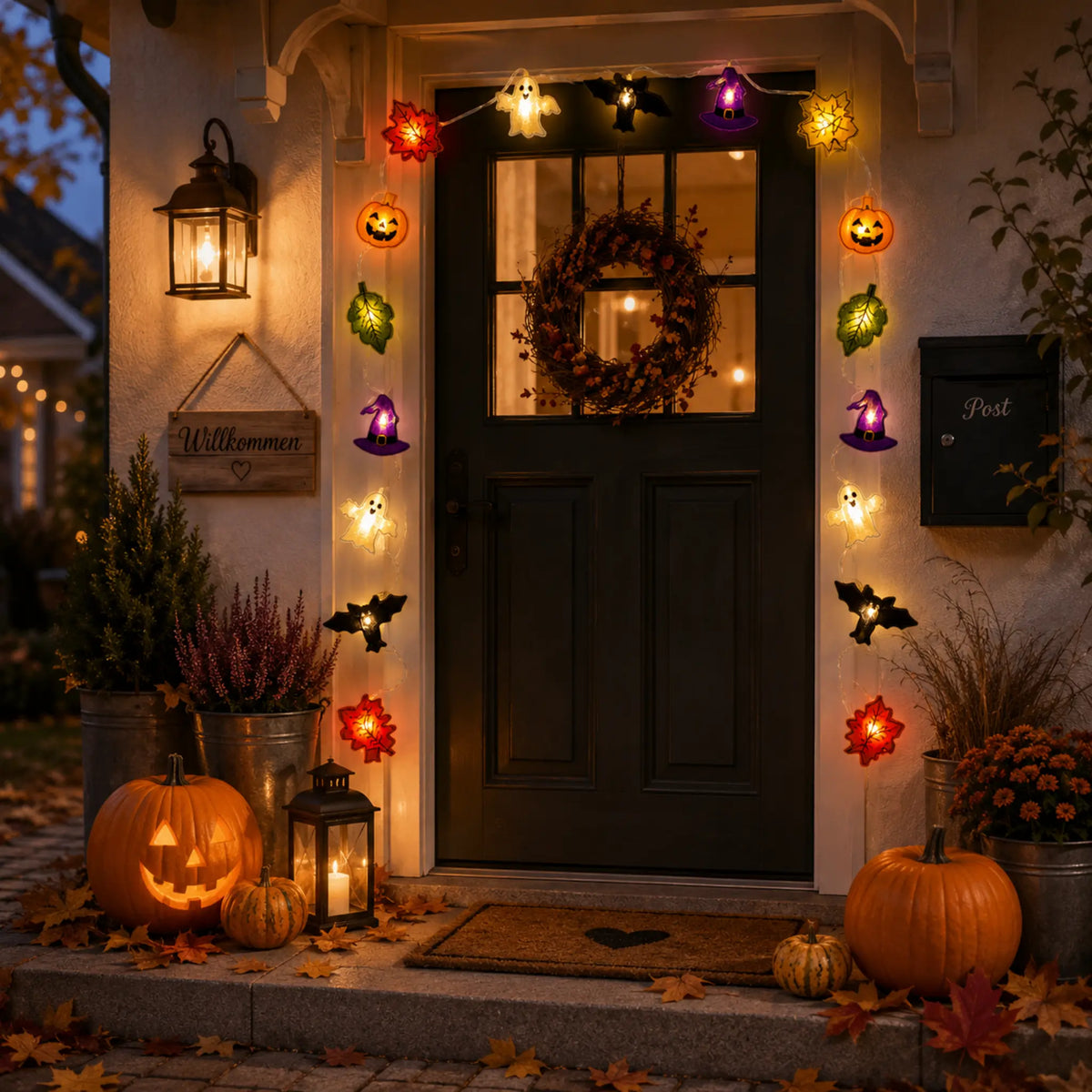 ITH Stickdatei Herbstlichter