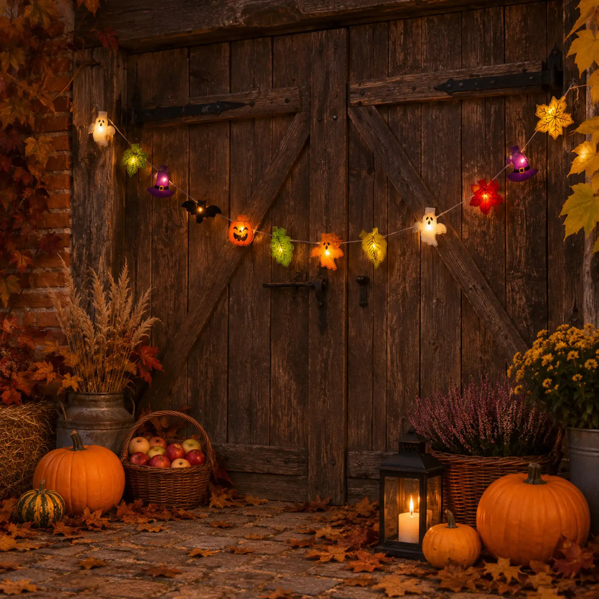 ITH Stickdatei Herbstlichter