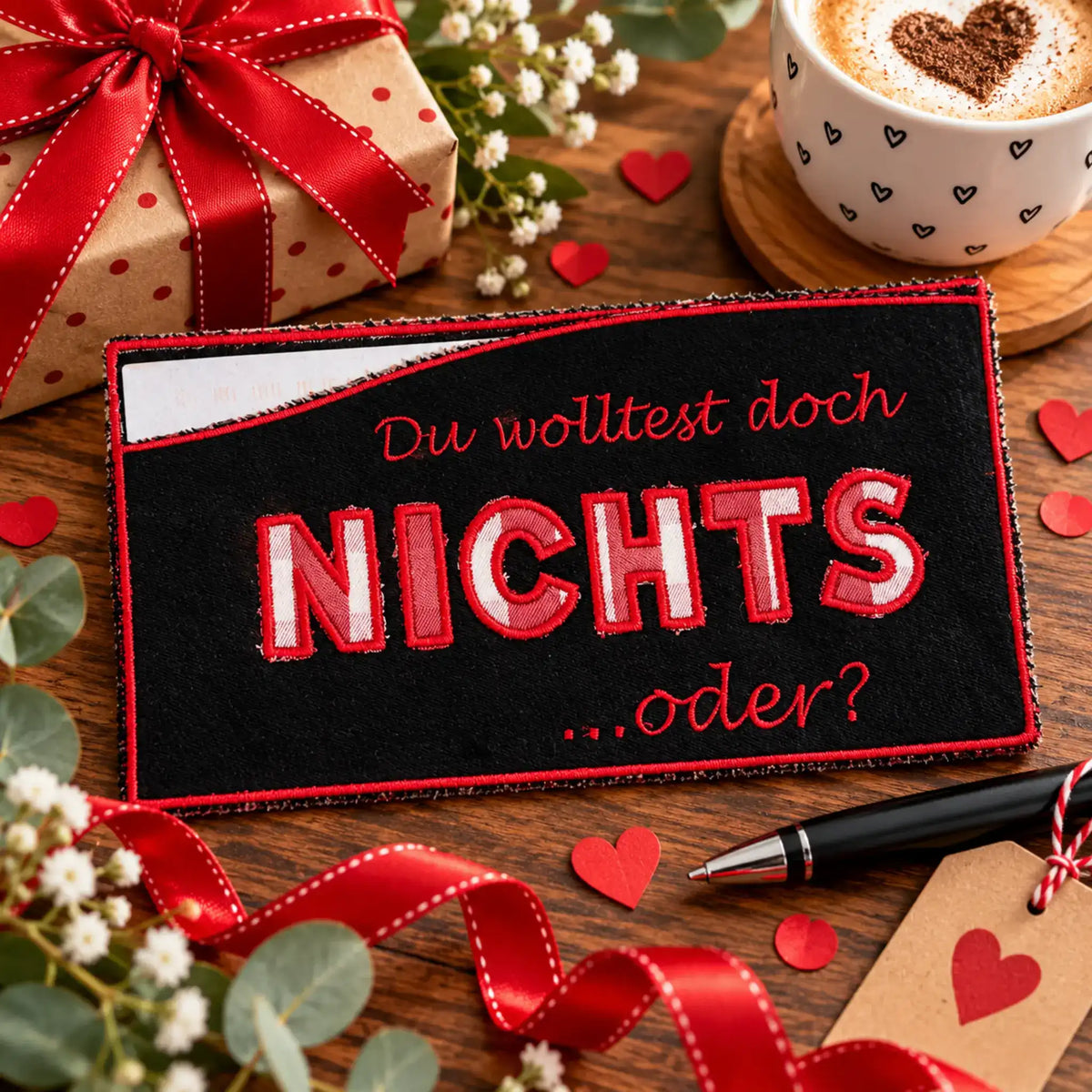 ITH Stickdatei Tasche Hülle Nichts