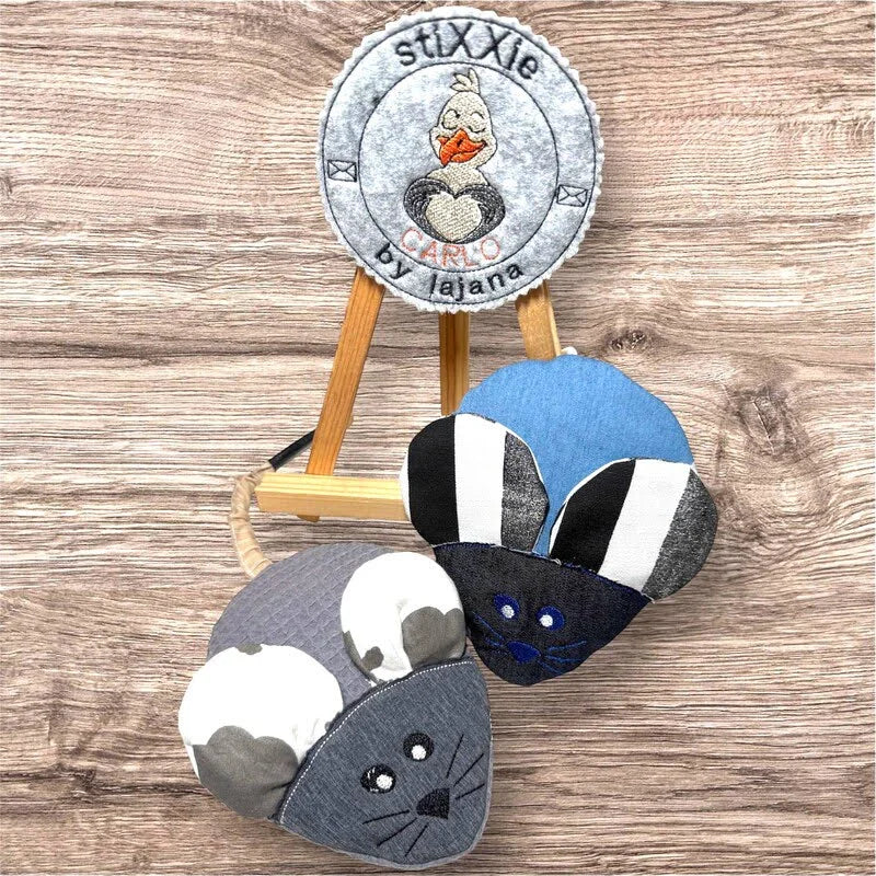 ITH Stickdatei Kuschelmaus