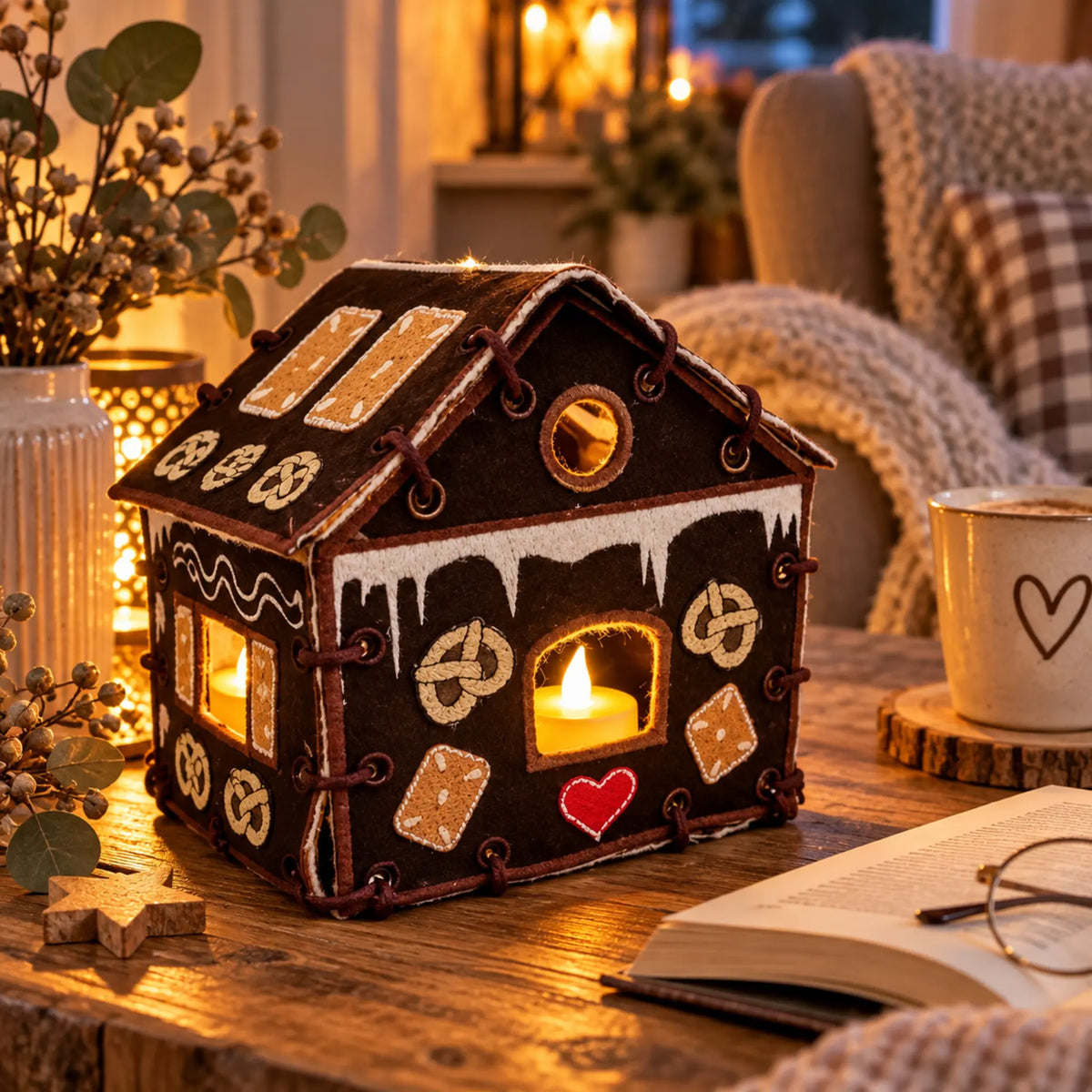 ITH Stickdatei Lebkuchenhaus