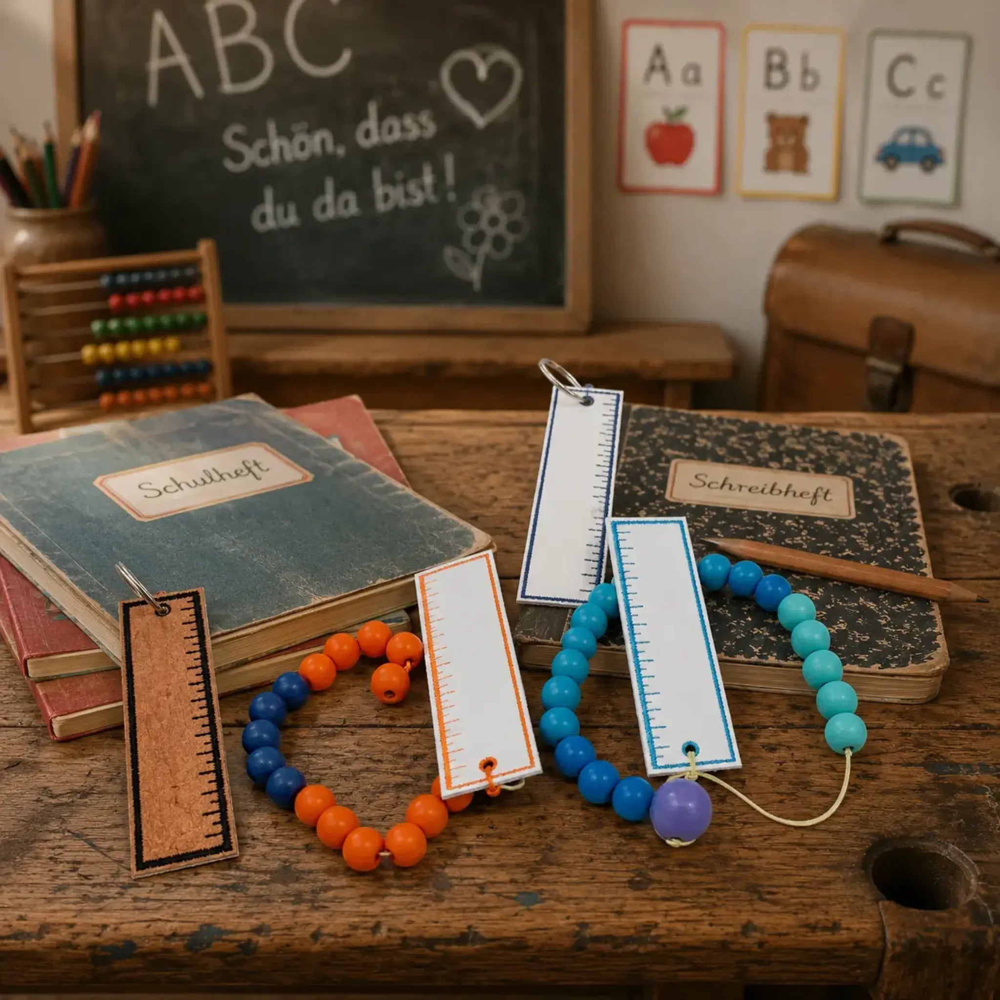 ITH Stickdatei Lesezeichen Schule – Einschulung & Schulanfang