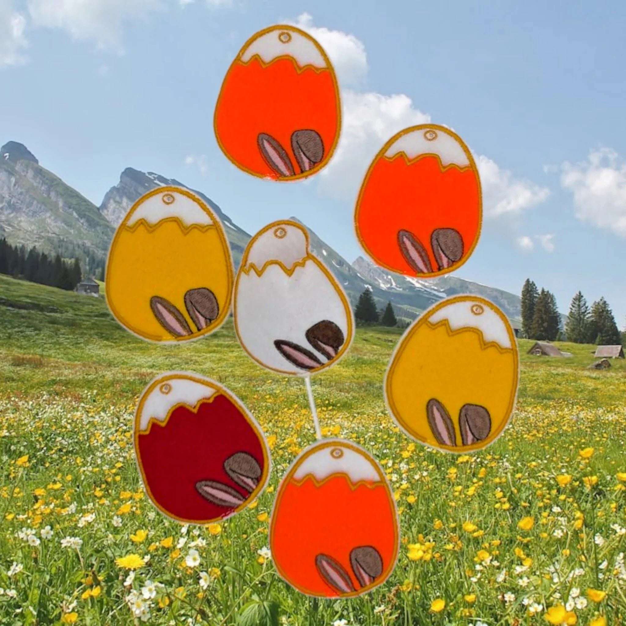 ITH Stickdatei Lolliaschen Ostern