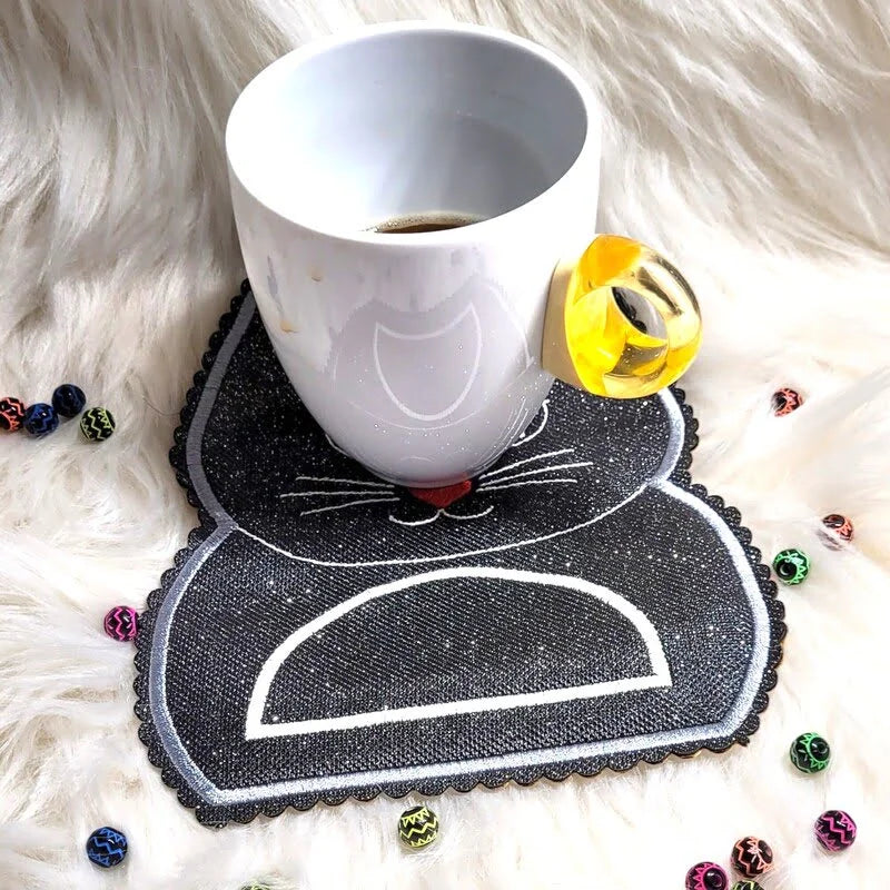 ITH Stickdatei Halloweentaschen und Mugrugs