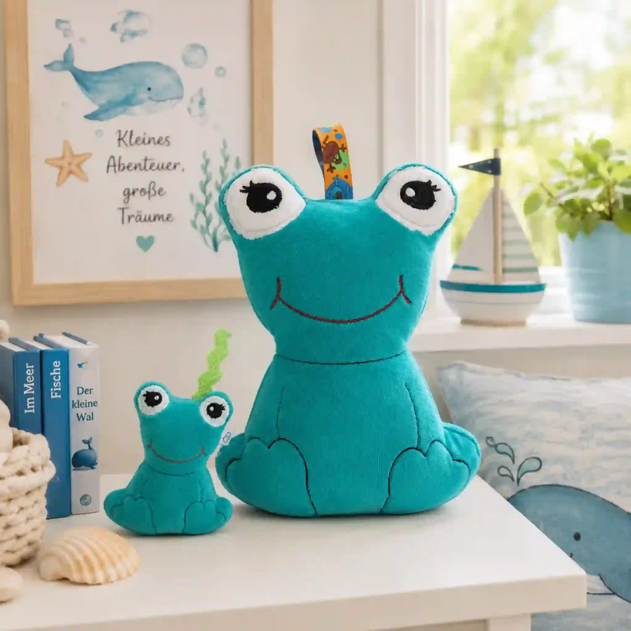Stickdatei Frosch Quakzilla  – ITH