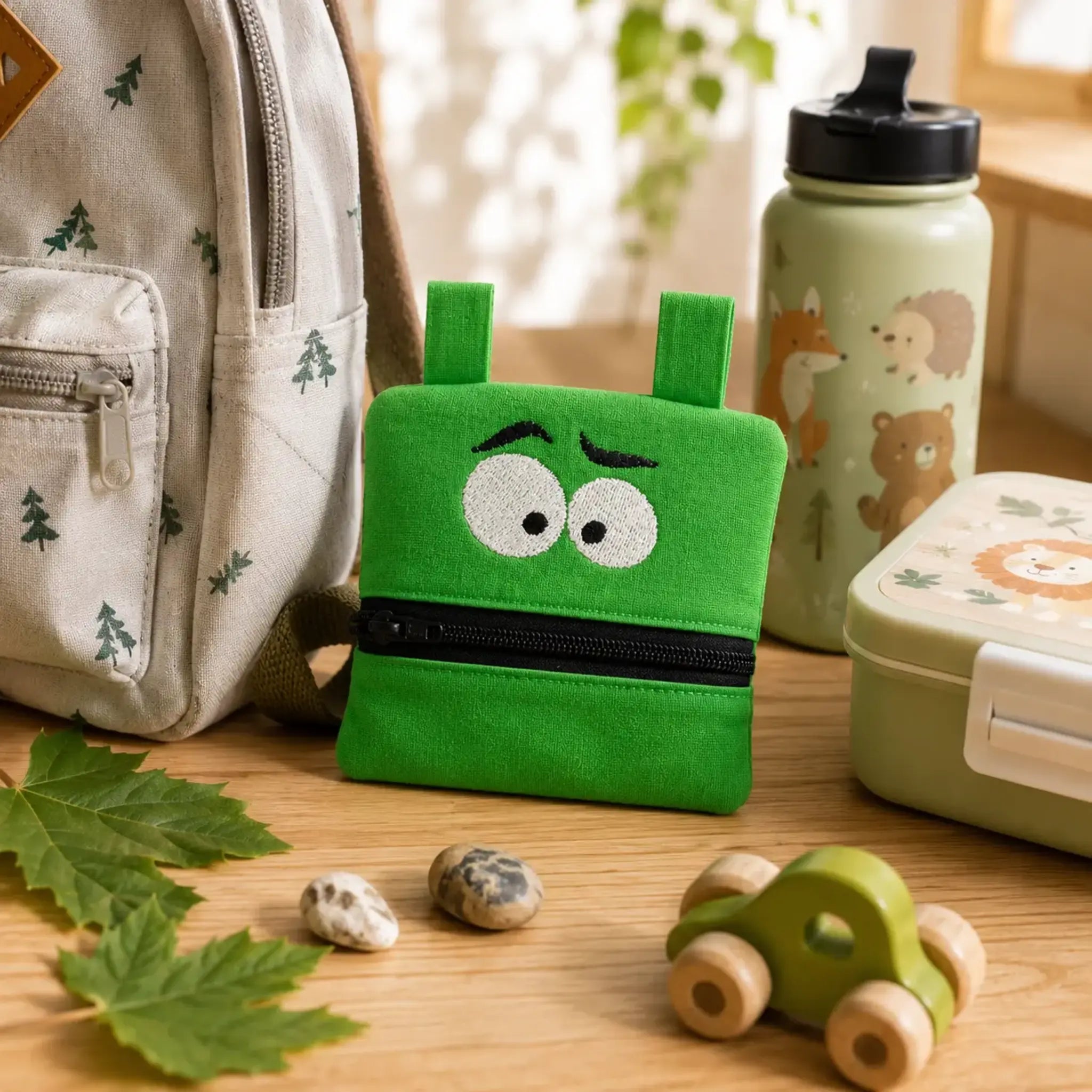 ITH Stickdatei Tasche Rechenkette Monsti