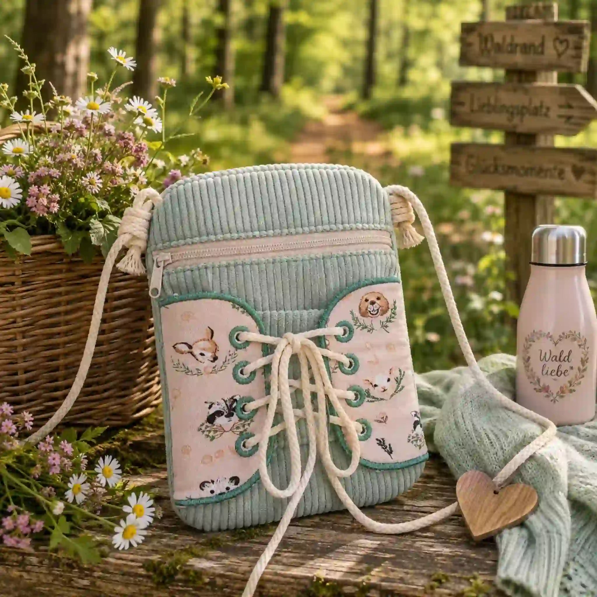 ITH Stickdatei Tasche RomeoBag - im Turnschuh-Design