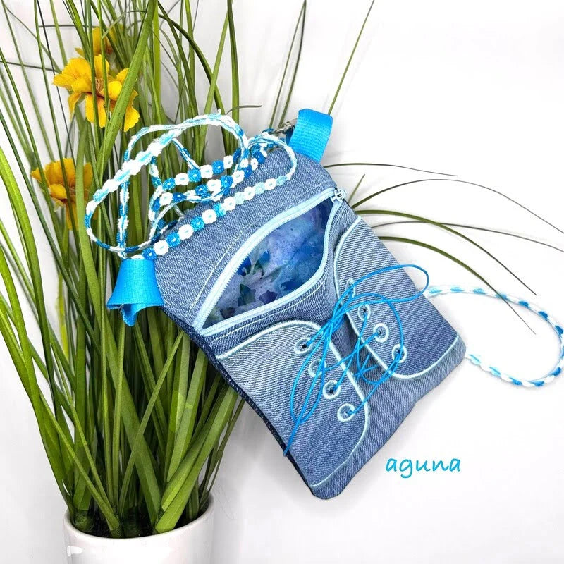 ITH Stickdatei RomeoBag Tasche Turnschuh