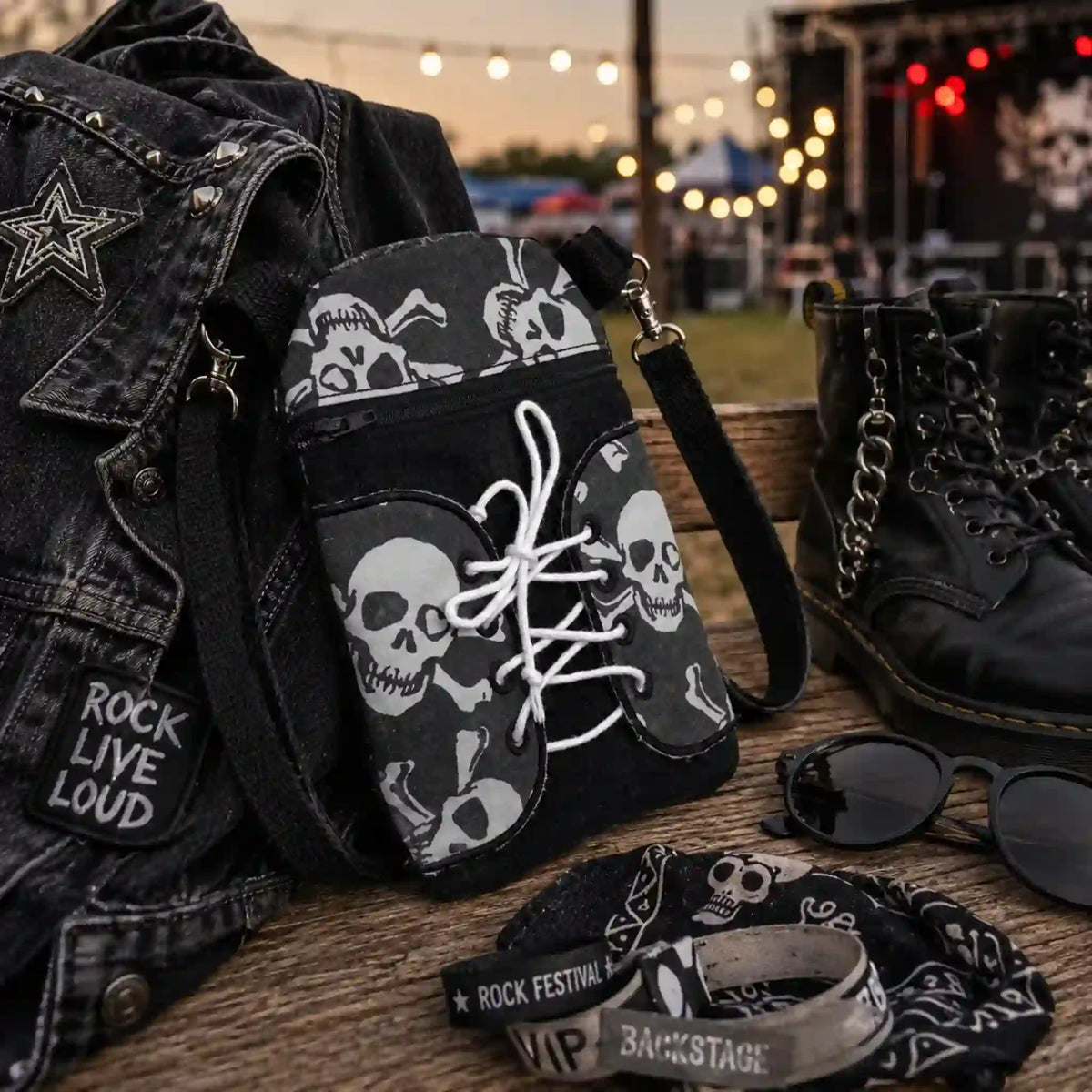 ITH Stickdatei Tasche RomeoBag - im Turnschuh-Design