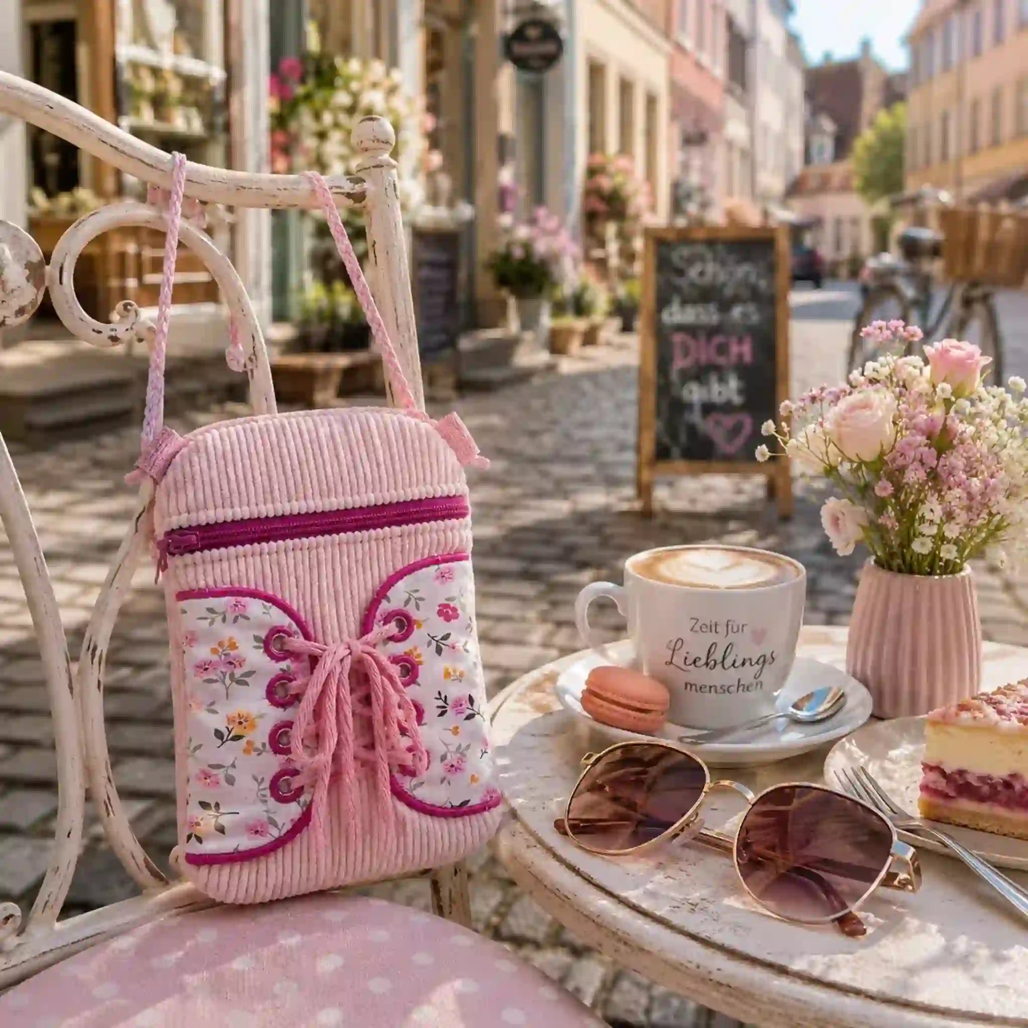 ITH Stickdatei Tasche RomeoBag - im Turnschuh-Design