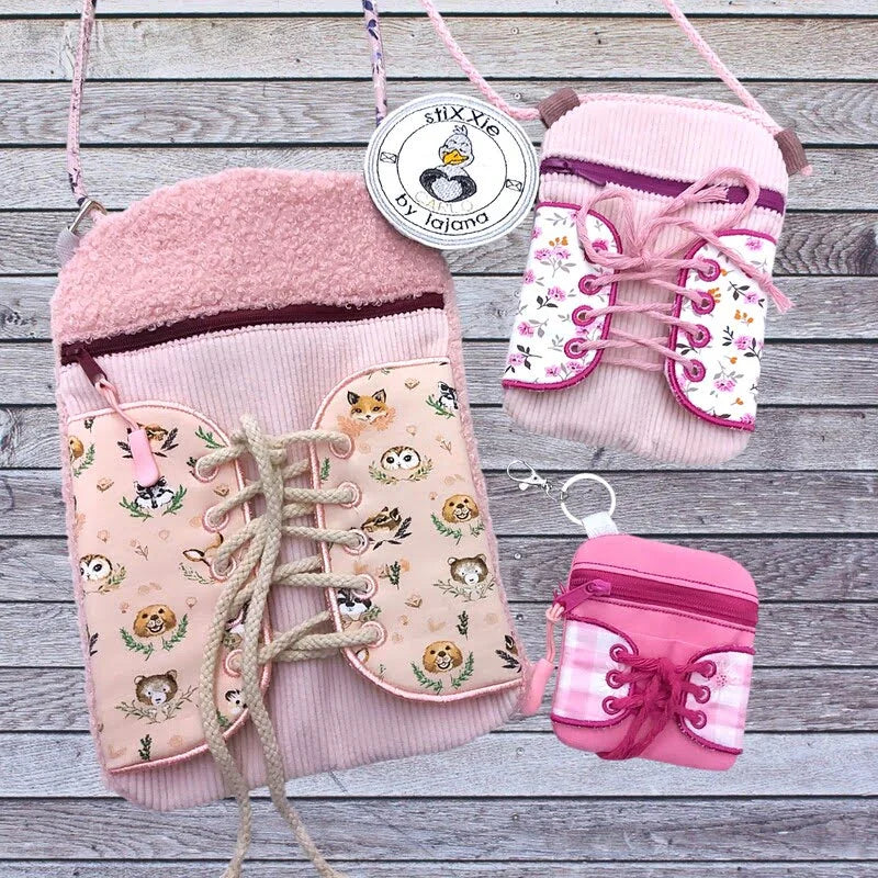 ITH Stickdatei RomeoBag Tasche Turnschuh