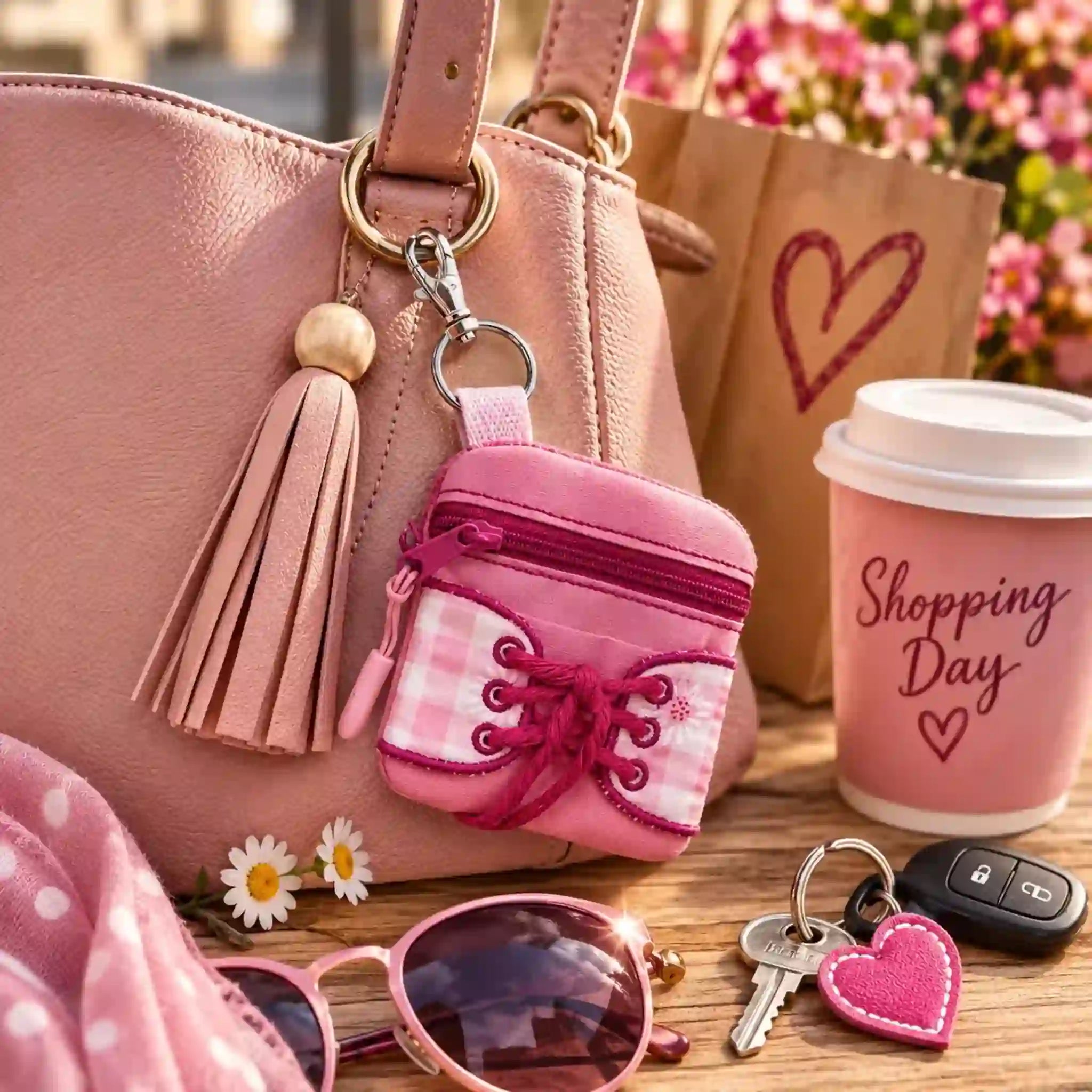 ITH Stickdatei Tasche RomeoBag - im Turnschuh-Design