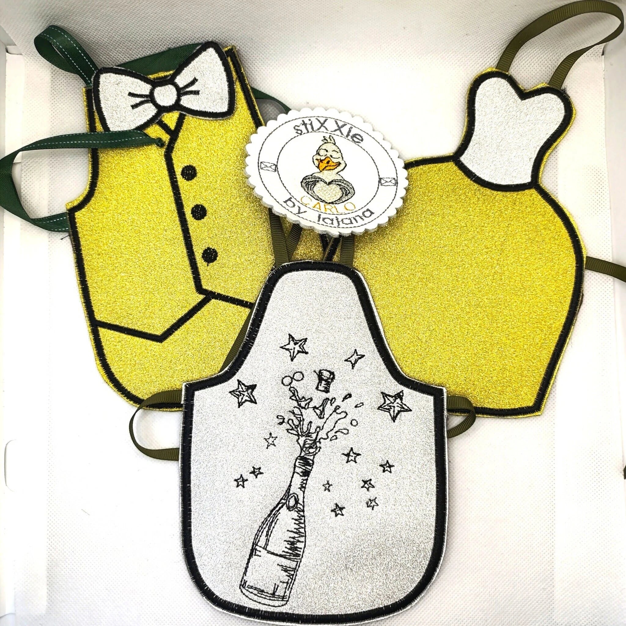 ITH Stickdatei Silvester Party Paket