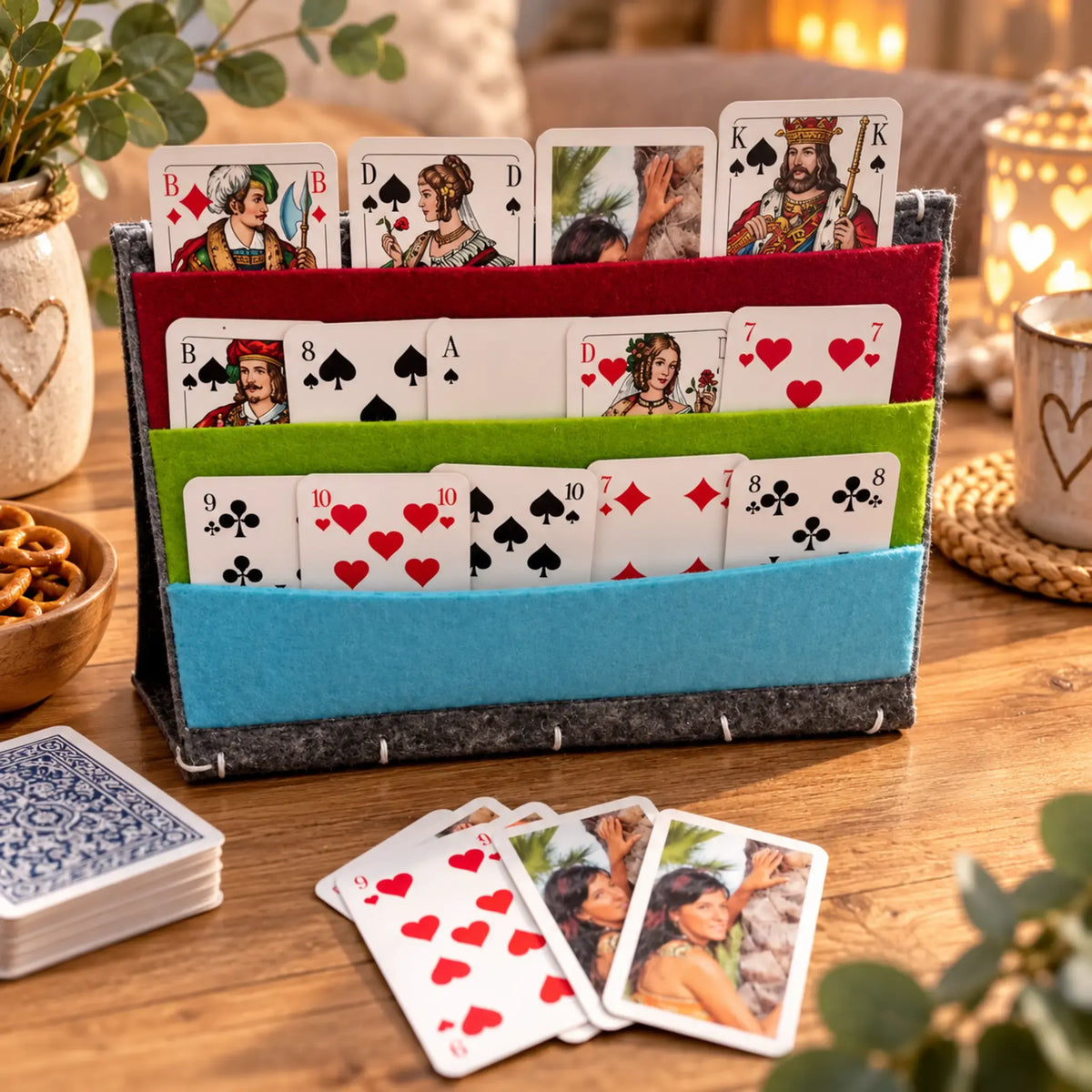 ITH Stickdatei Spielkartenhalter 3-teilig