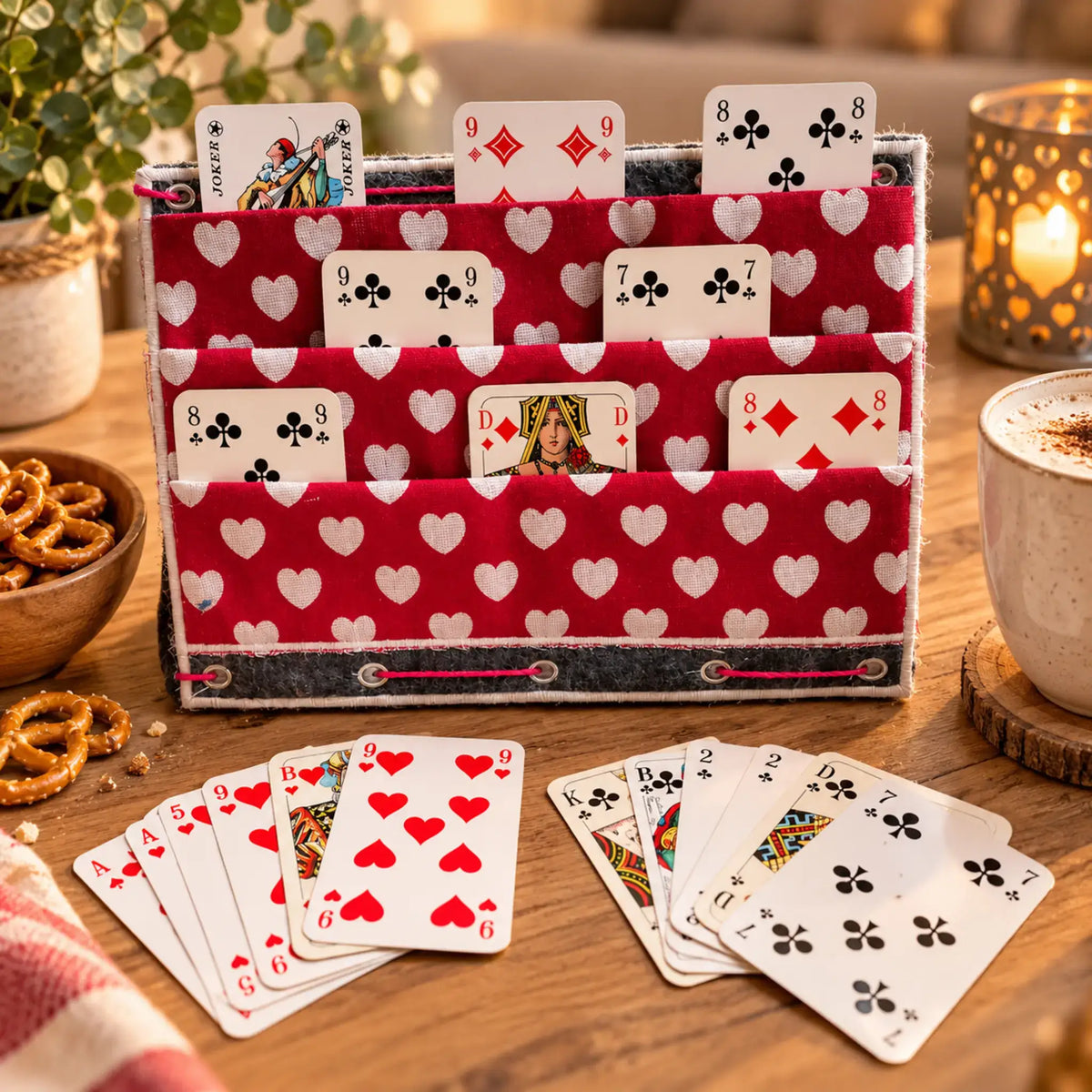 ITH Stickdatei Spielkartenhalter 3-teilig