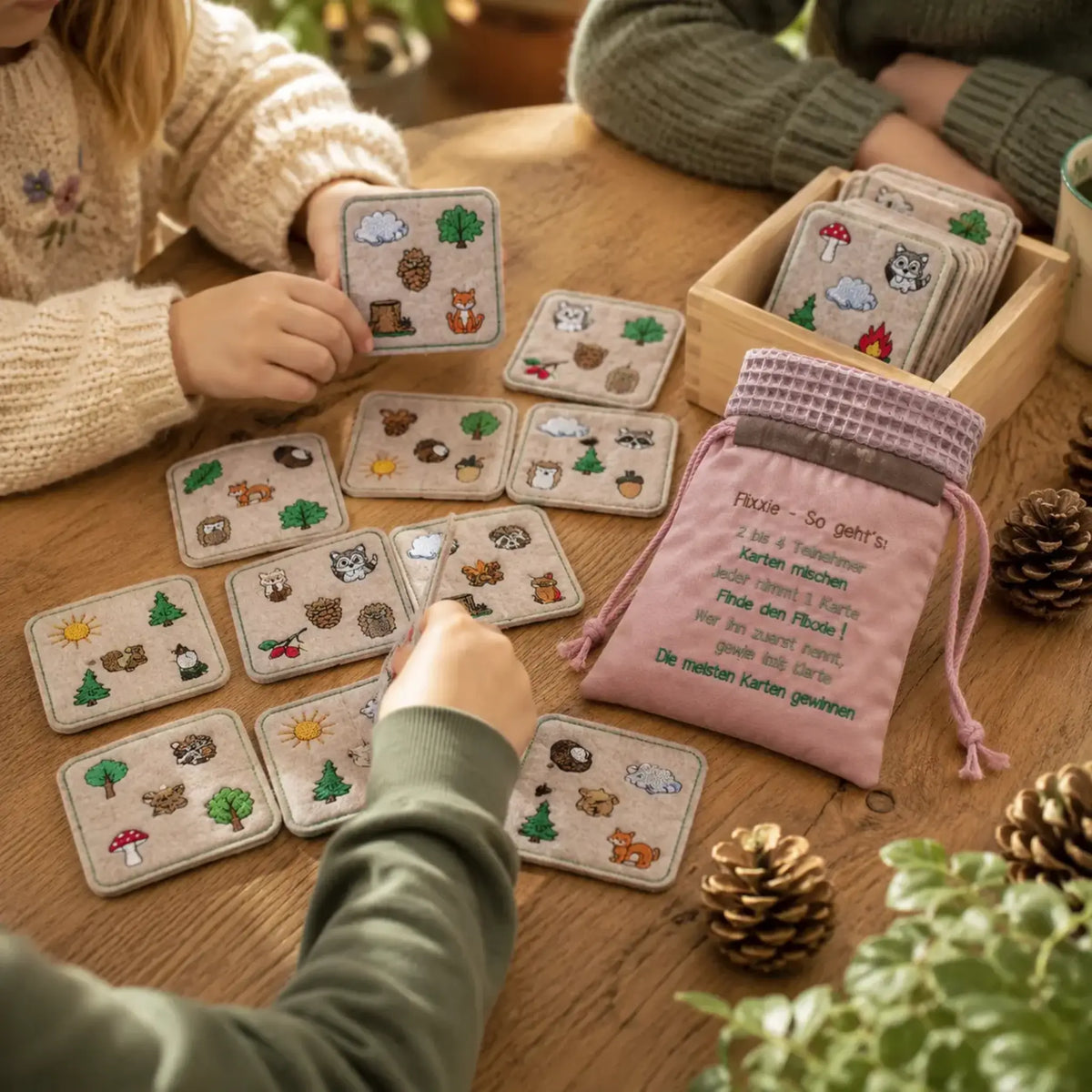 Spiel stiXXie Flixxie - ITH Stickdatei
