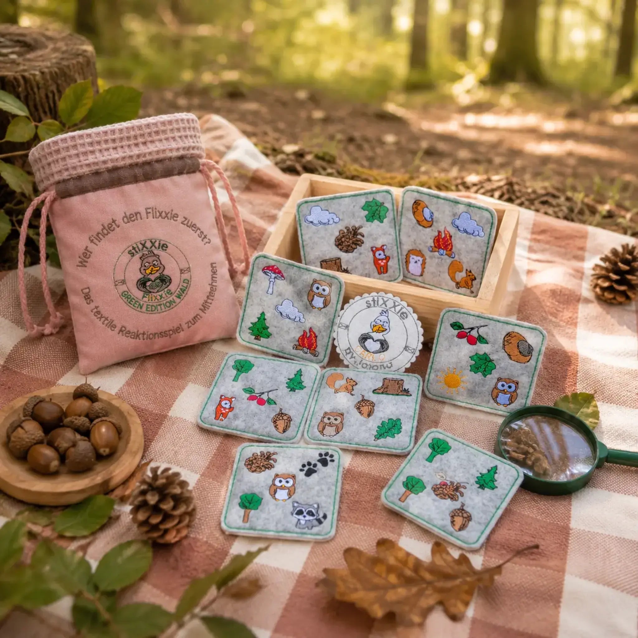 Spiel stiXXie Flixxie - ITH Stickdatei