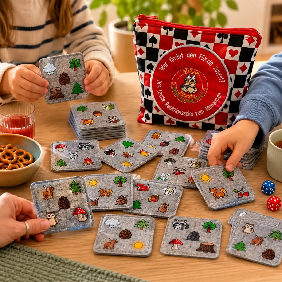 Spiel stiXXie Flixxie - ITH Stickdatei