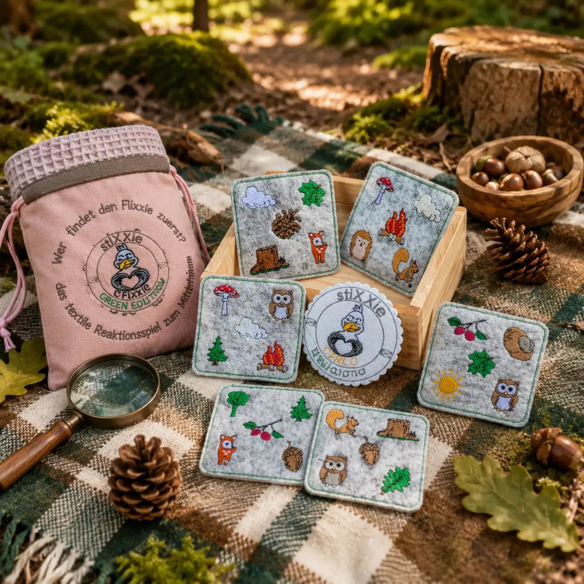 Spiel stiXXie Flixxie - ITH Stickdatei