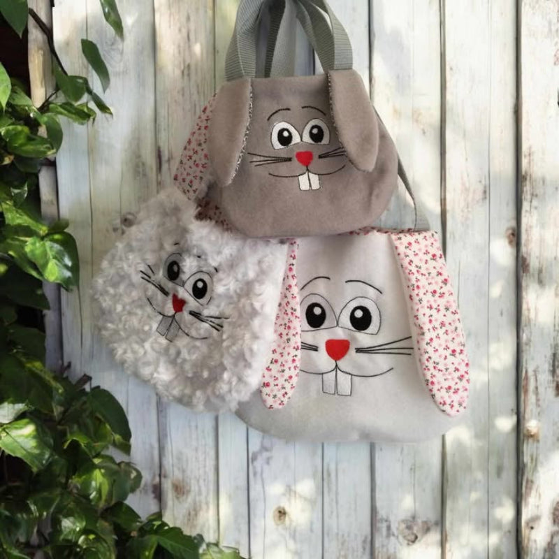 ITH Stickdatei Ostertasche Osterhase Utensilo