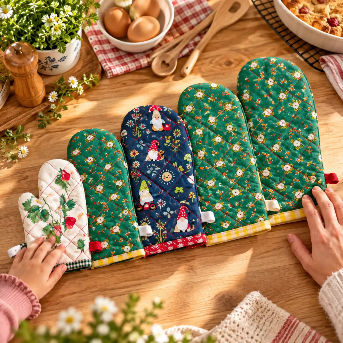 ITH Stickdatei Topfhandschuh – Blanko