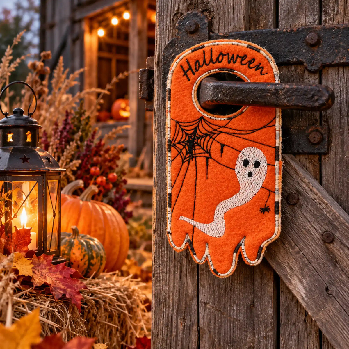 ITH Stickdatei Türanhänger Halloween 6-er