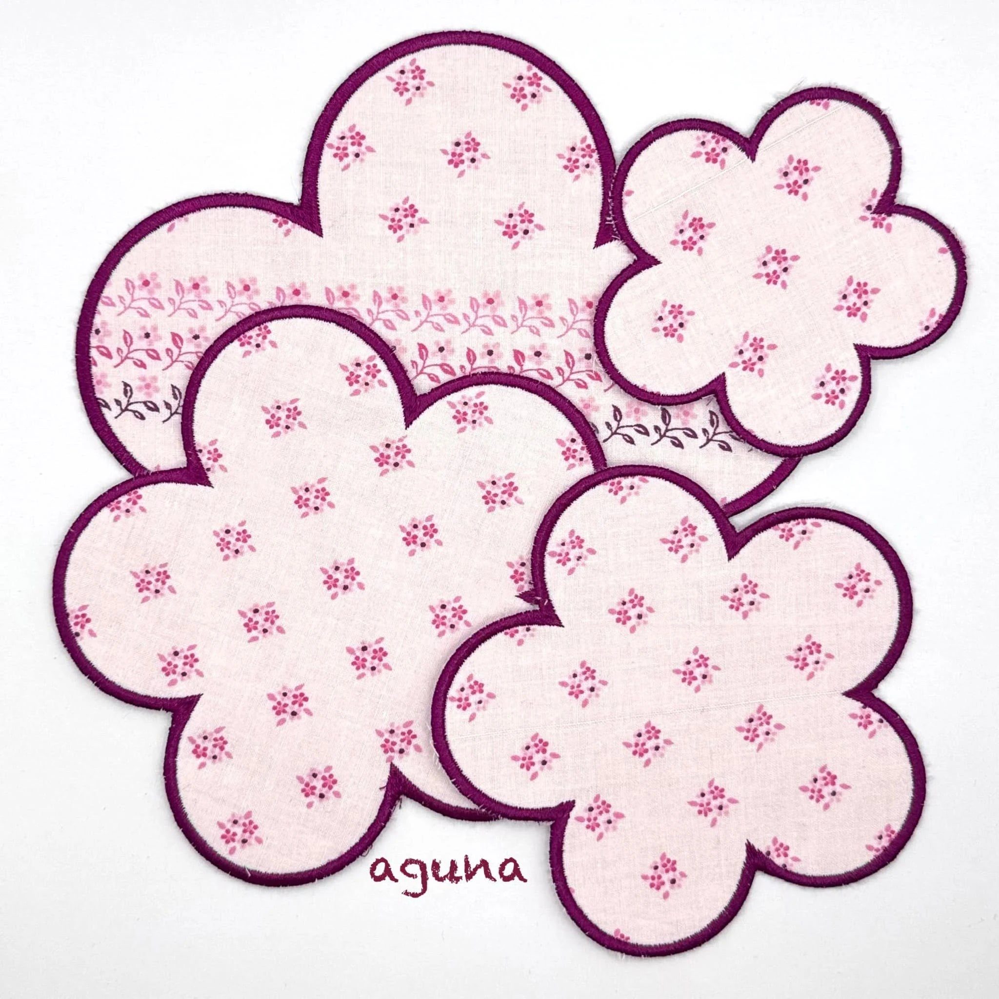 ITH Stickdatei Untersetzer besondere Formen