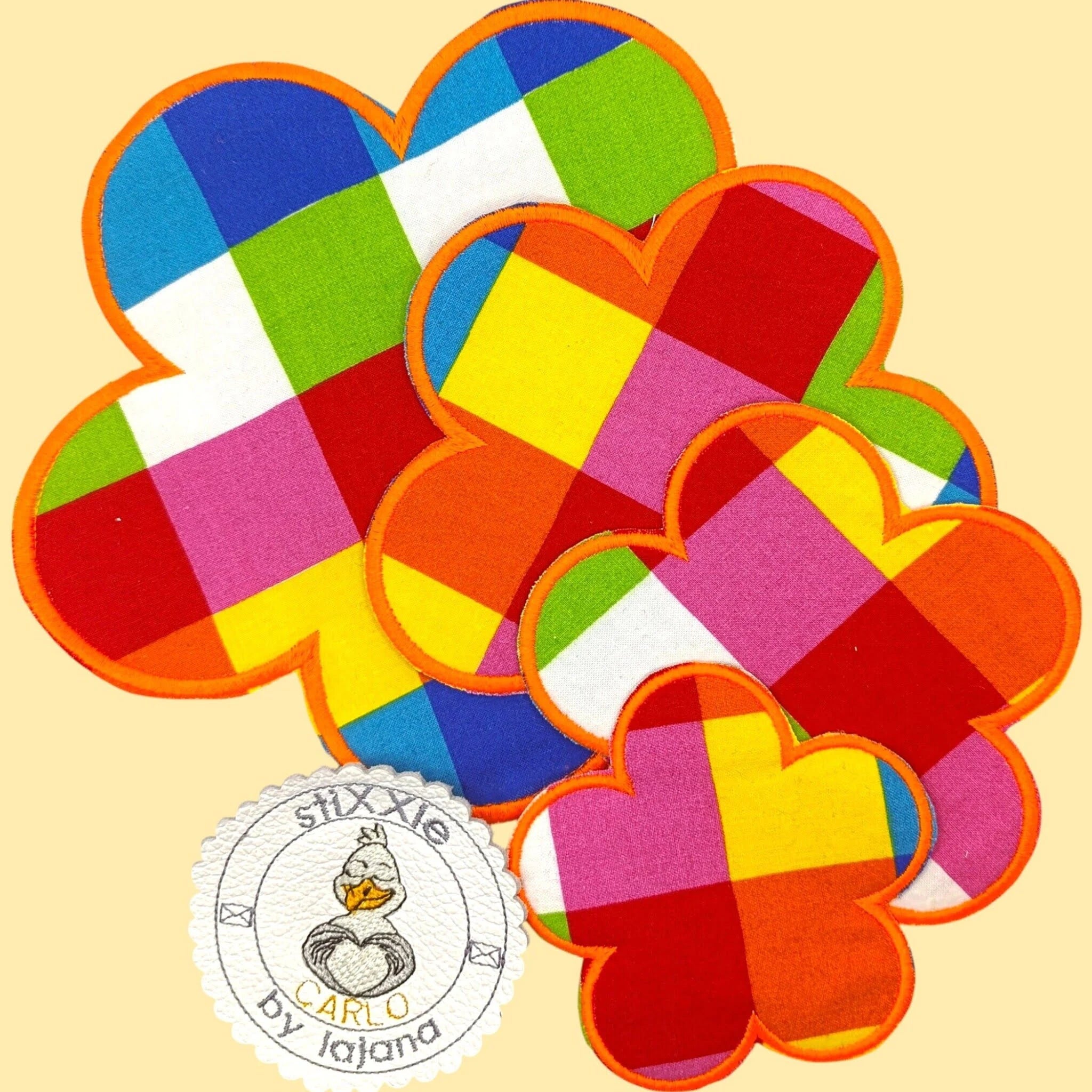 ITH Stickdatei Untersetzer besondere Formen