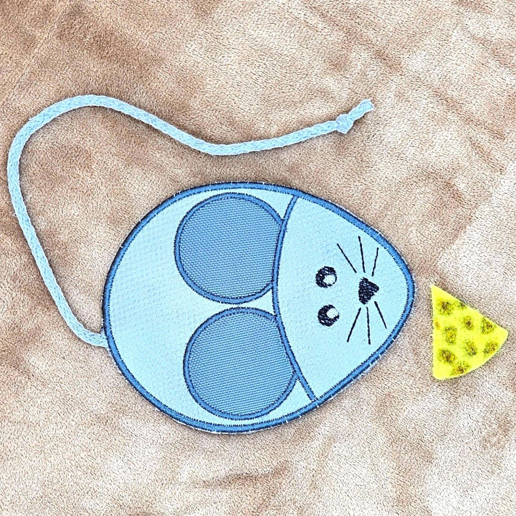 ITH Stickdatei Untersetzer Maus – Süßer Maus-Untersetzer