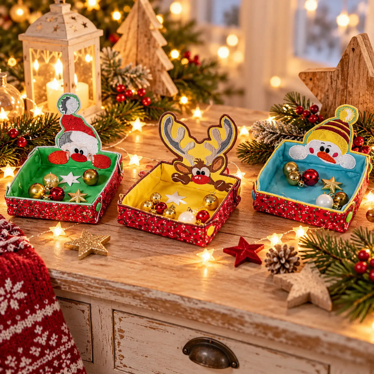 ITH Stickdatei Utensilo Weihnachtsmotive
