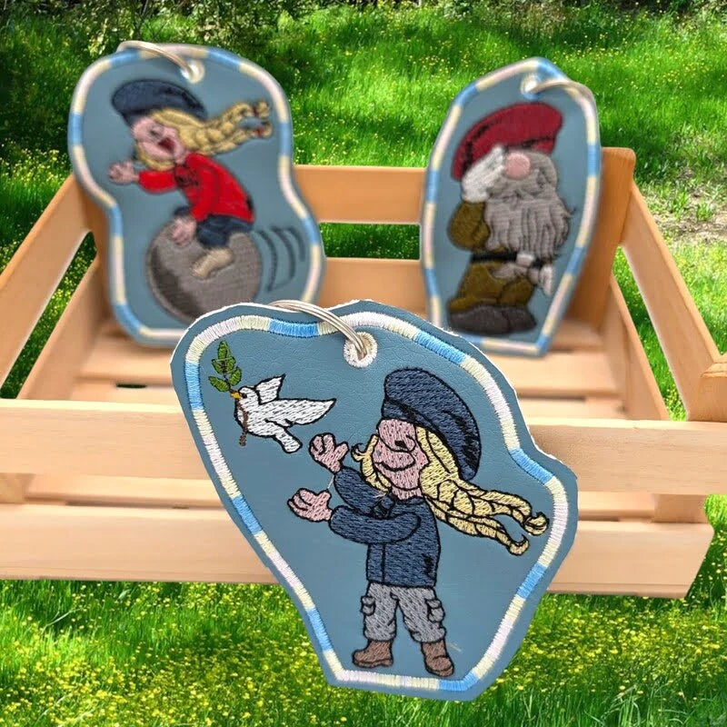 ITH Stickdatei Wichtel und Wichteline Soldat