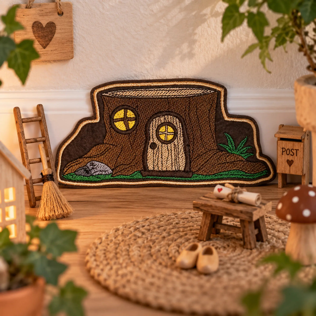 ITH Stickdatei Wichteltüren Herbst