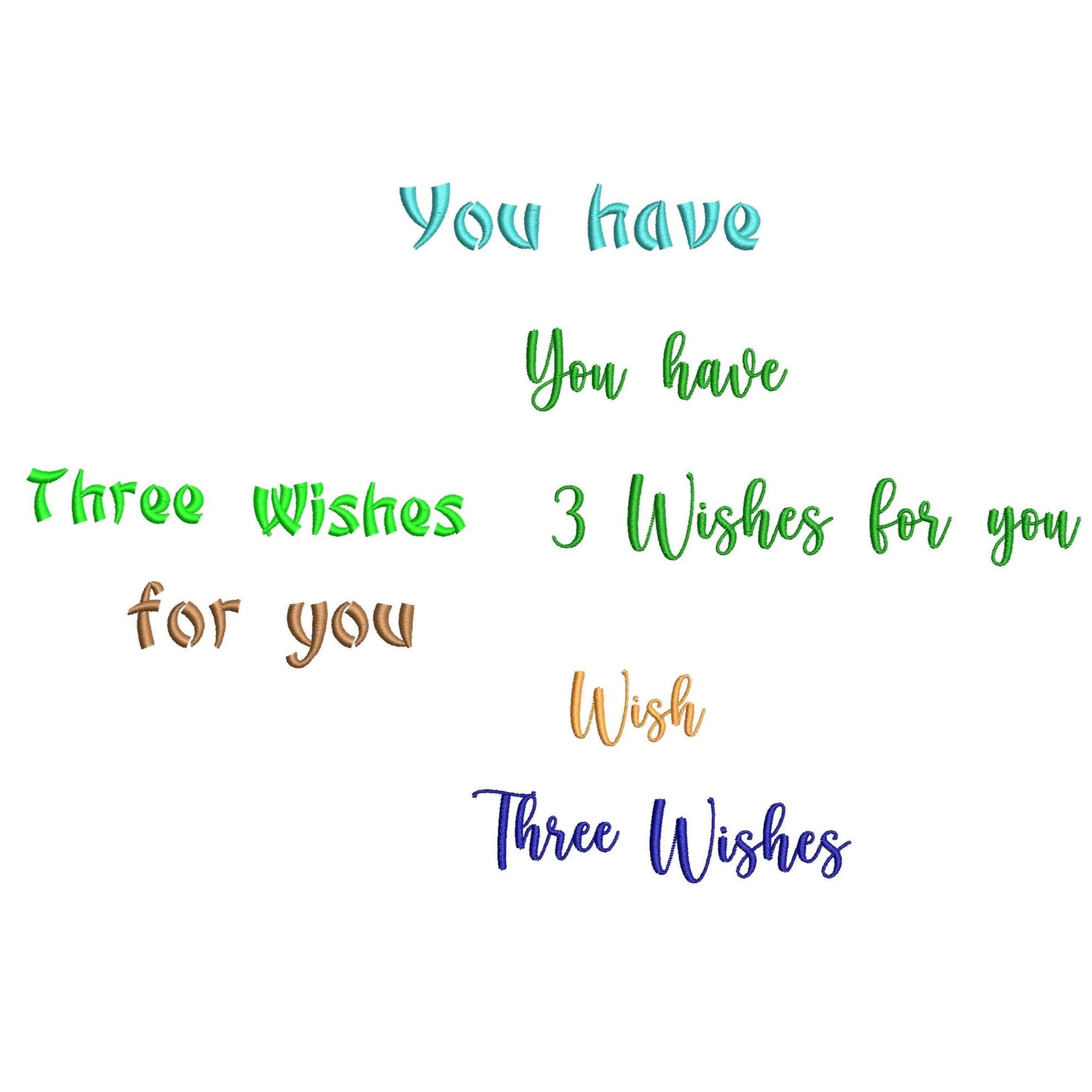 ITH Stickdatei Wunderlampe