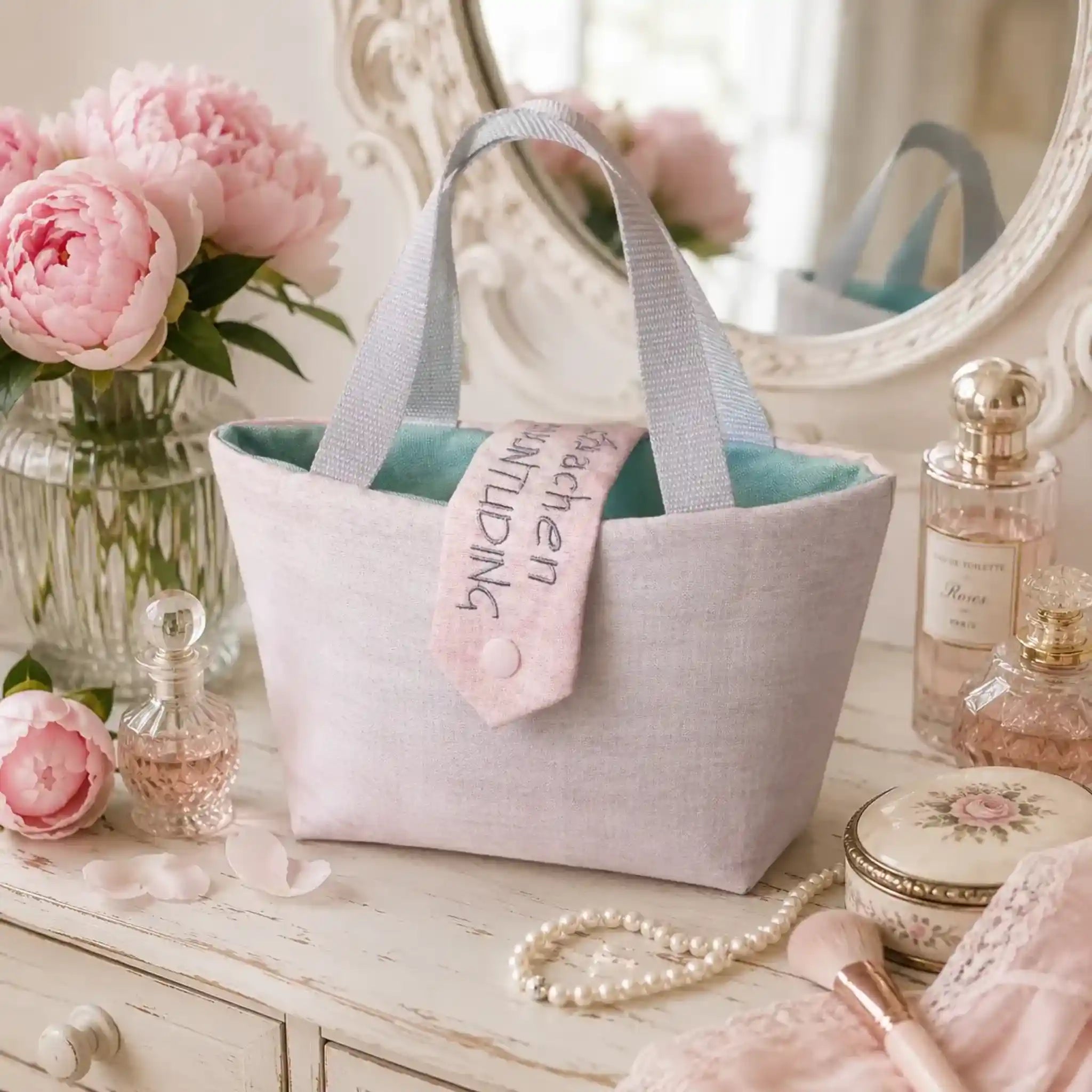 ITH Stickdatei Tasche mit Lasche Blanko
