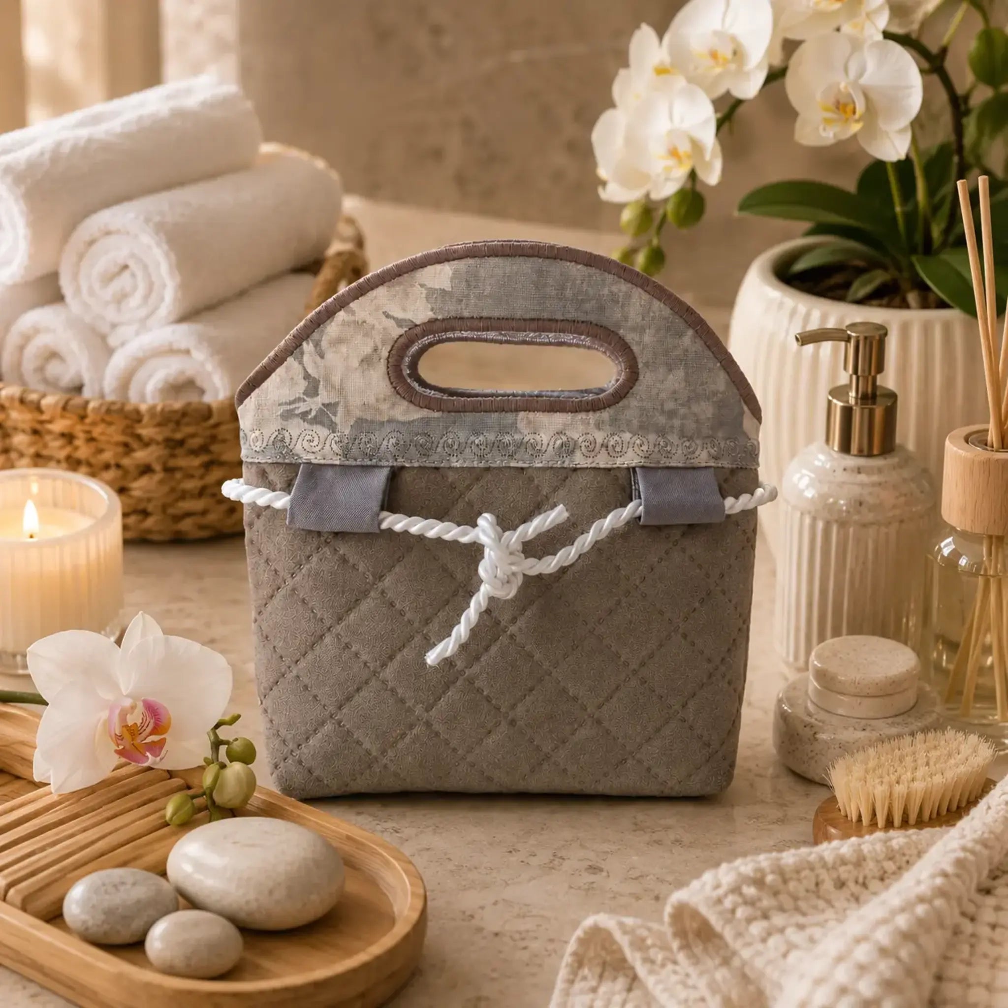 Stickdatei ITH Tasche mit Unterteilung und Laschen Blanko 🧵