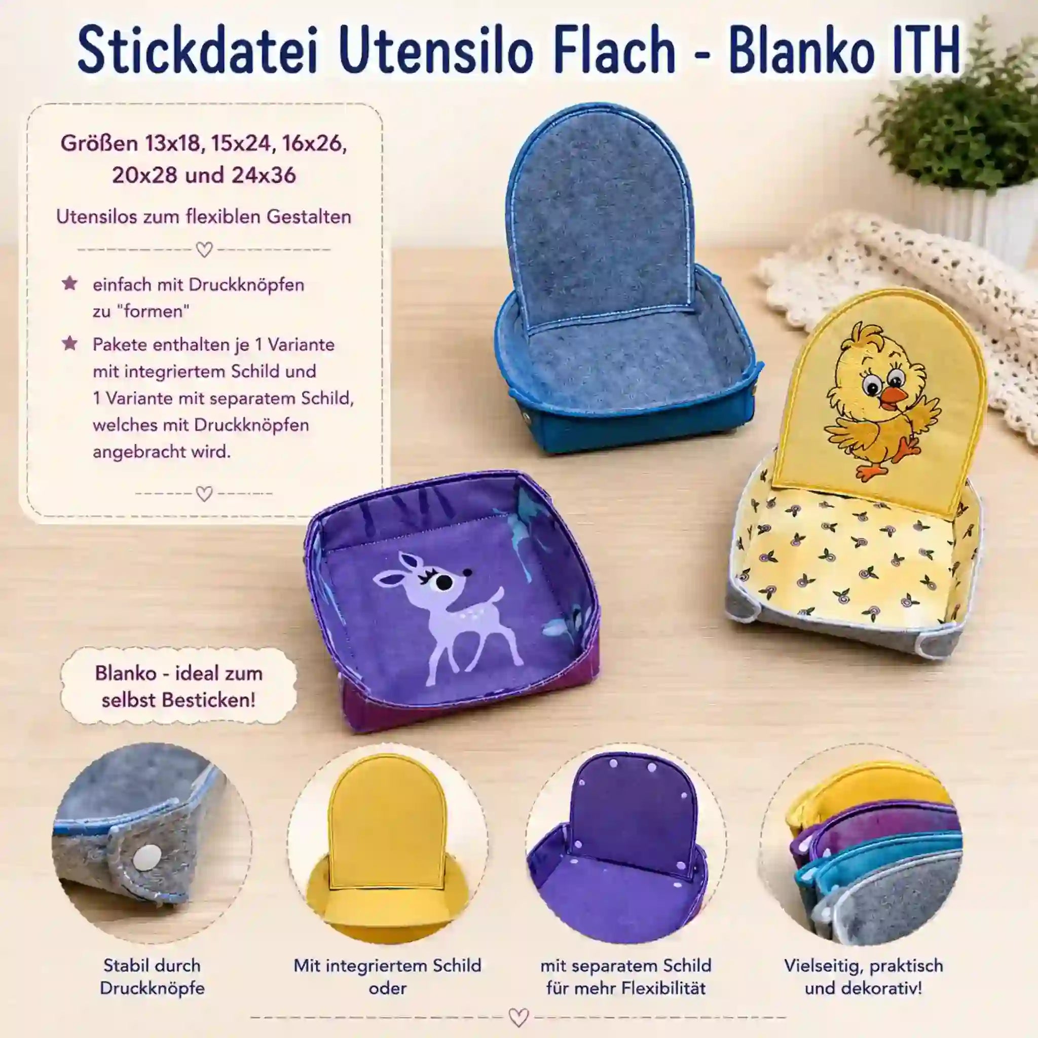 ITH Stickdatei Utensilo Neutral