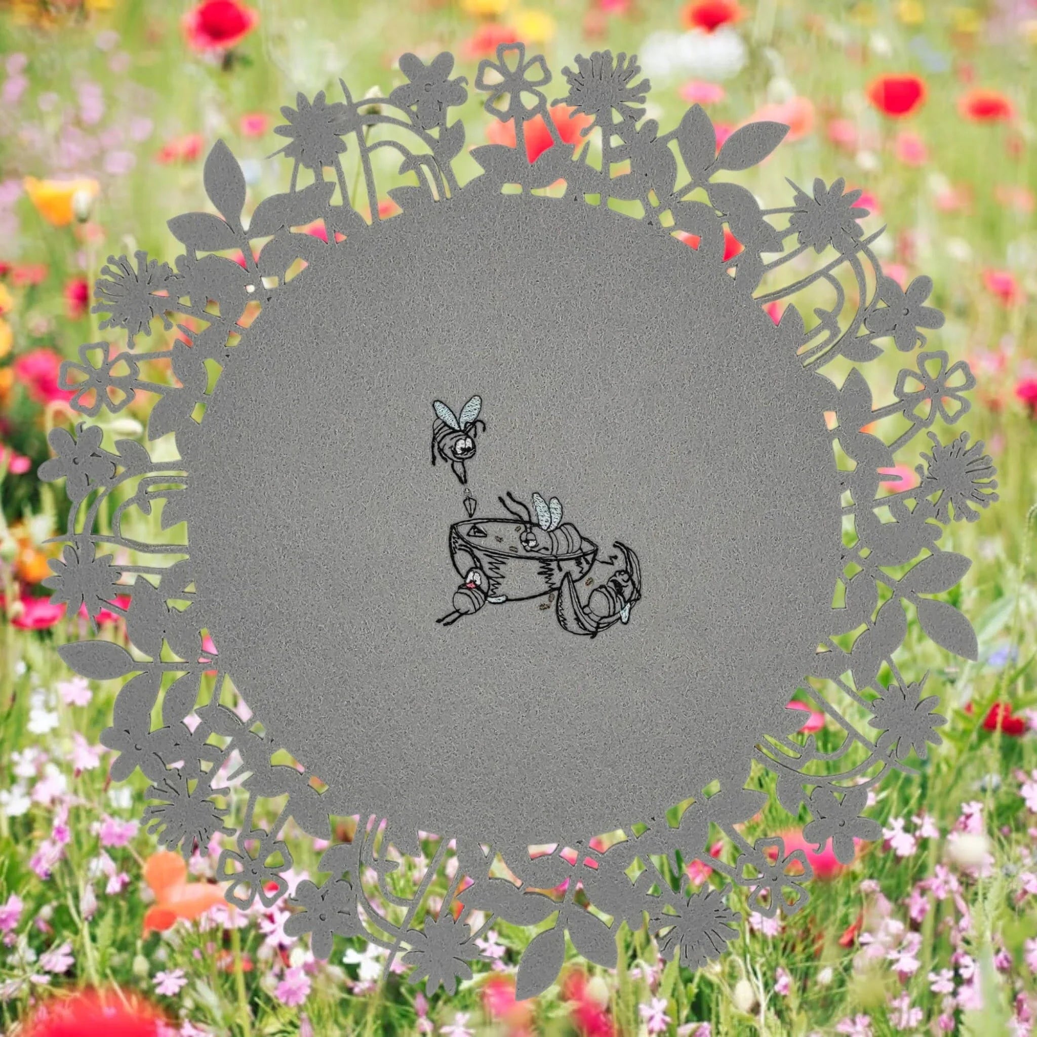 Stickdatei Bienen Meloni