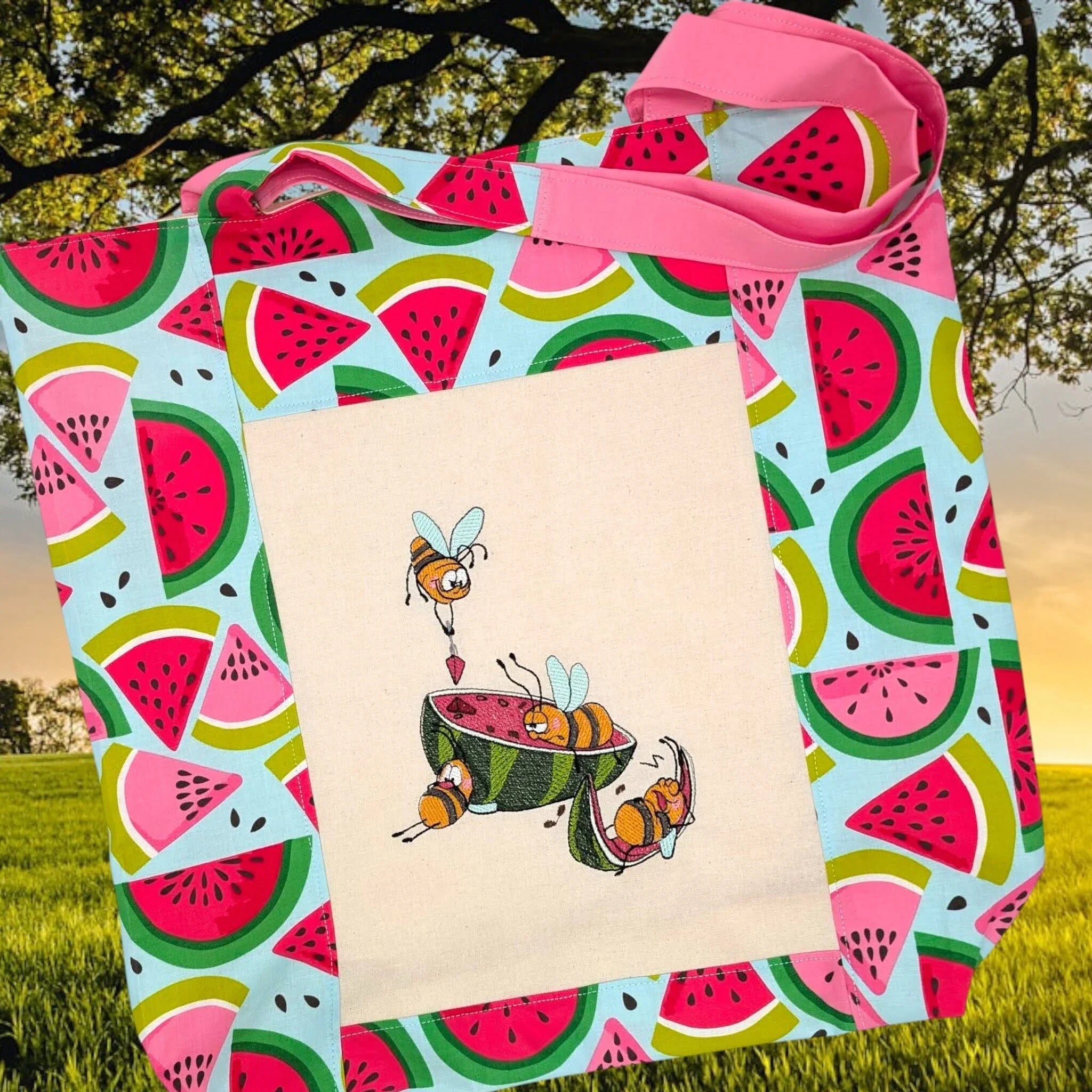 Stickdatei Bienen Meloni