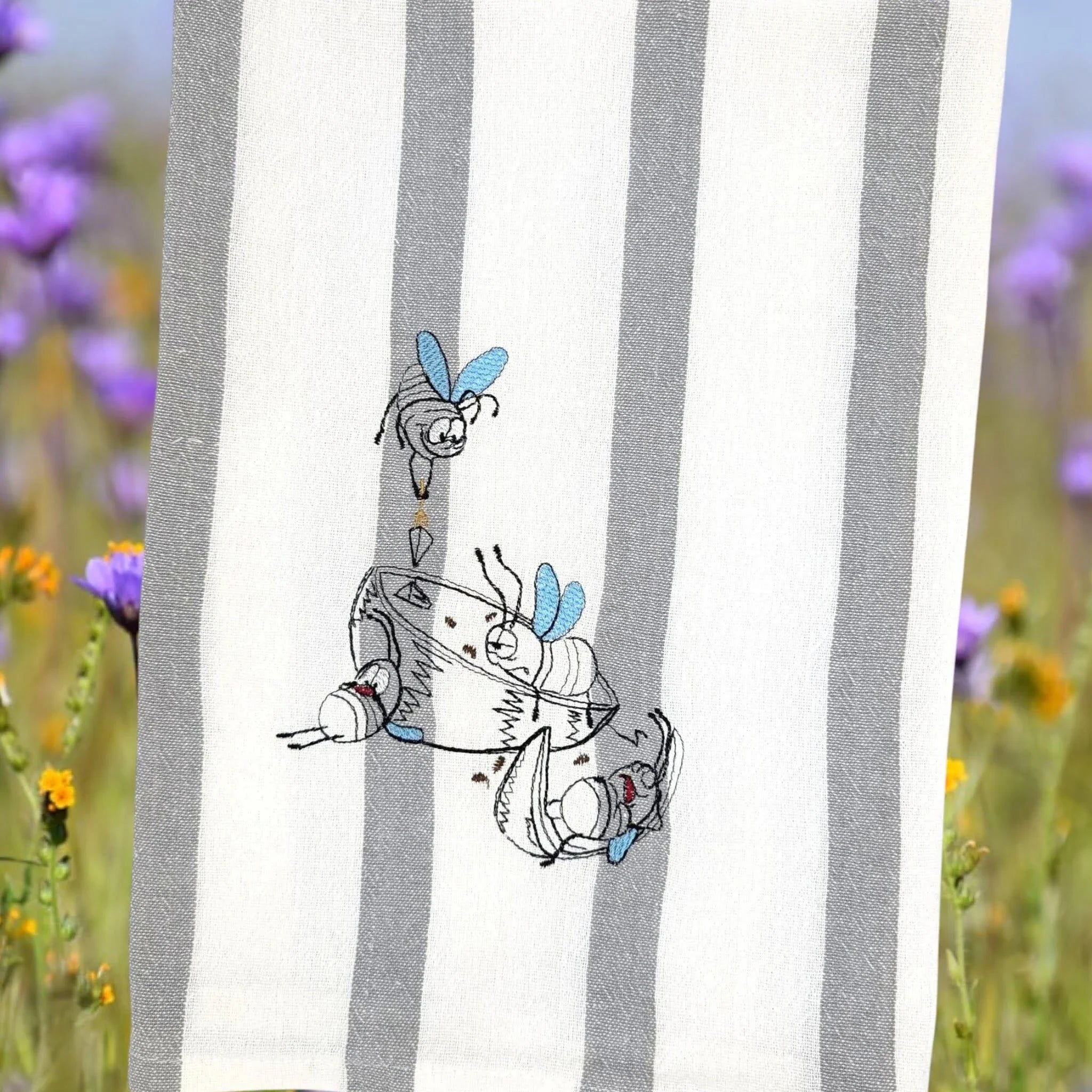 Stickdatei Bienen Meloni