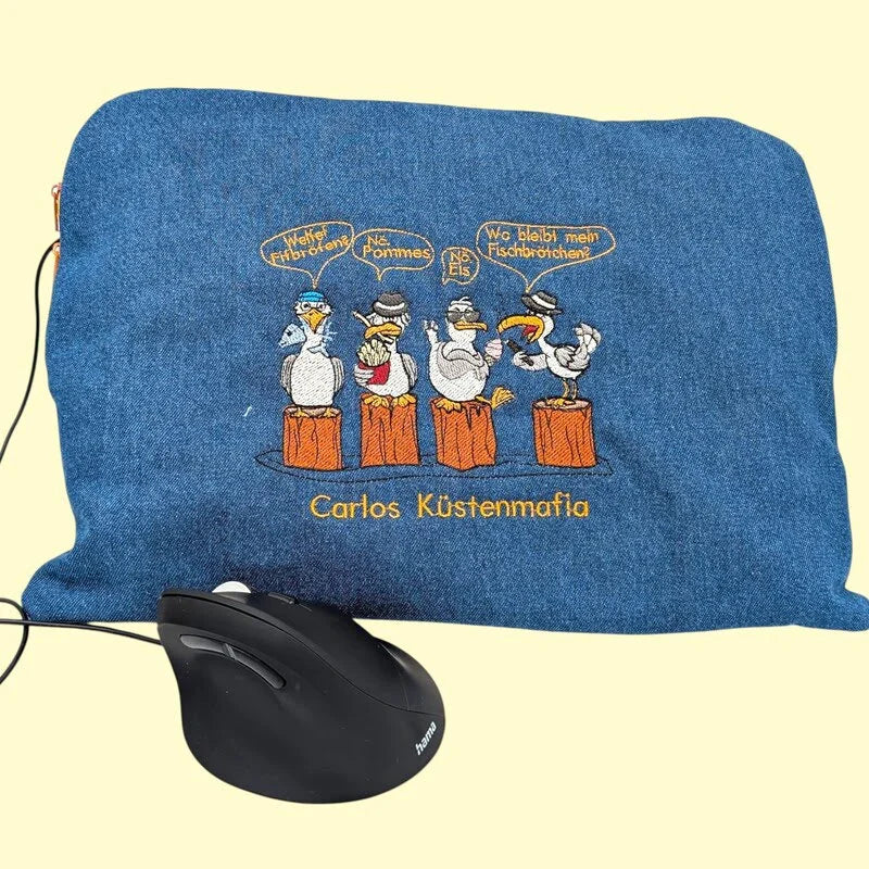 ITH Stickdatei Möwe Carlos Küstenmafia